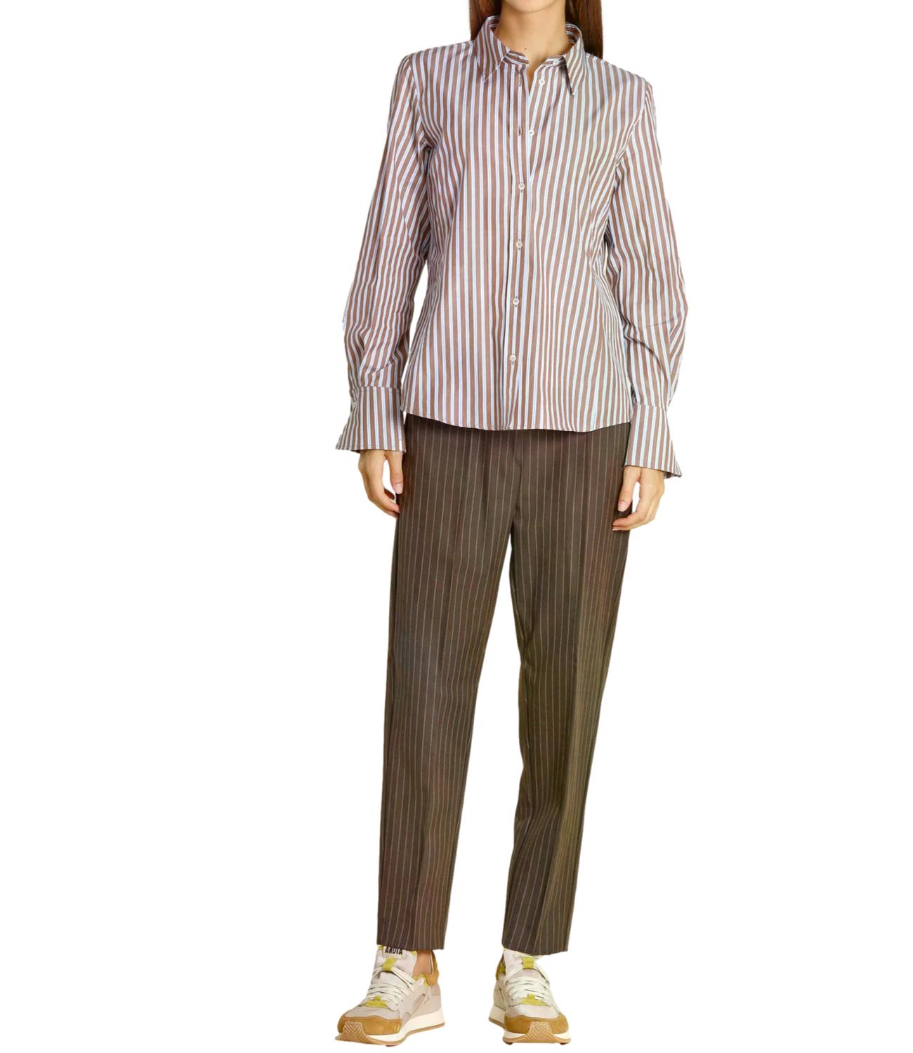 Iblues Camicia da Donna - Nocciola - 2627116091200