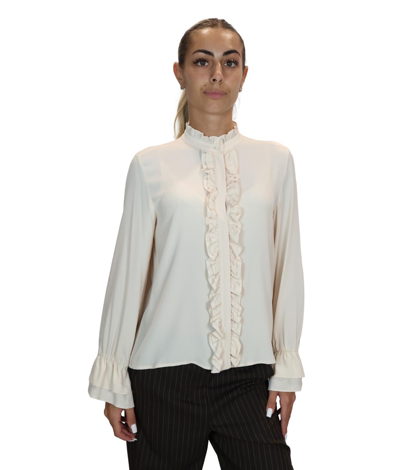 Iblues Camicia da Donna - Panna - 2627116141200