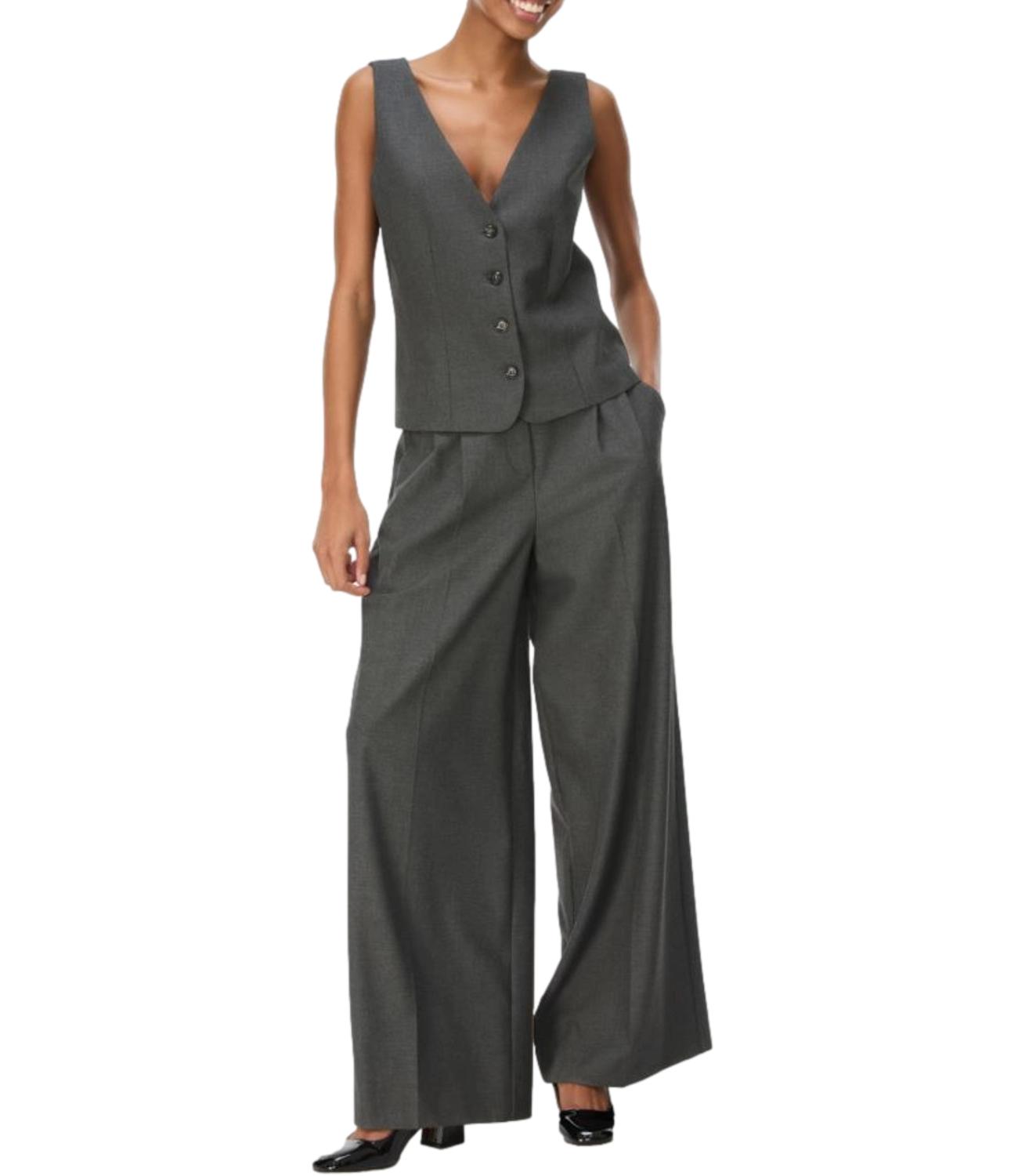 Iblues Pantalone da Donna - Grigio Ardesia - 2627136221200