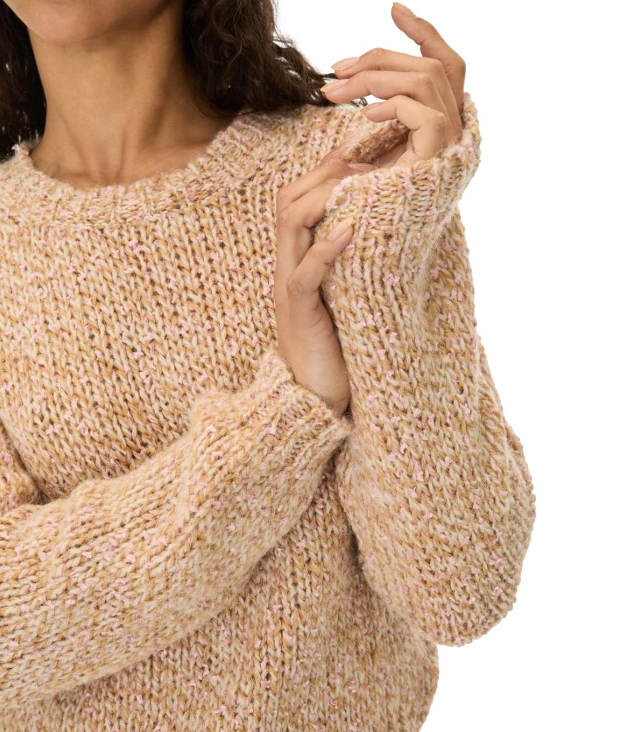 Iblues Maglia da Donna - Cammello - 2627366222200