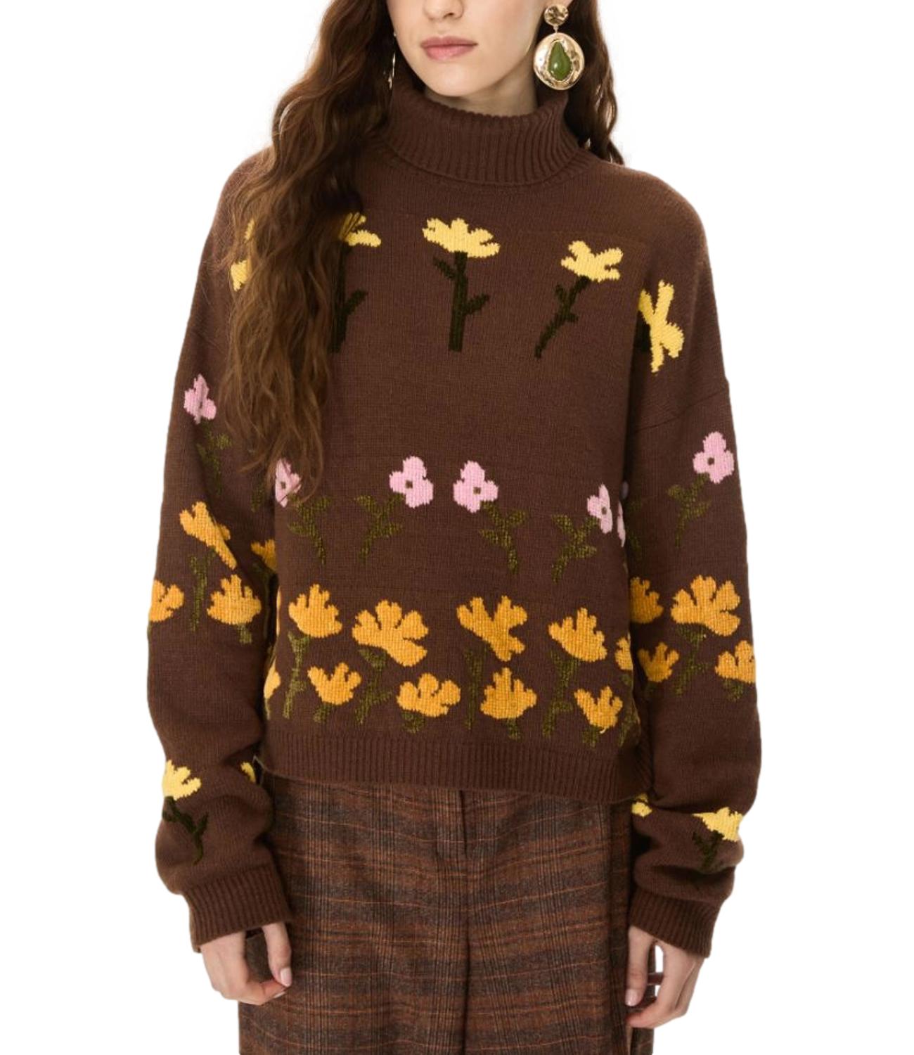 Iblues Maglia da Donna - Cacao - 2627366262200