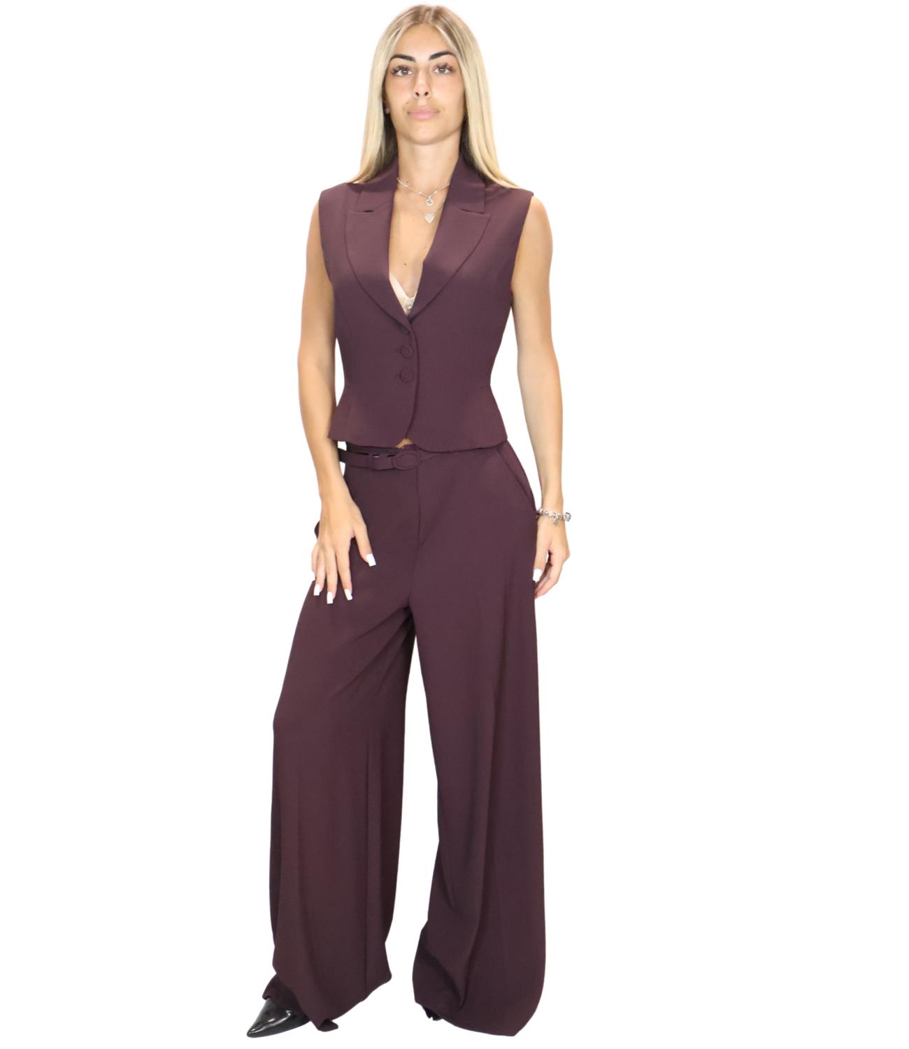Imperial Gilet da Donna - Plum Noir - Ld77mhx