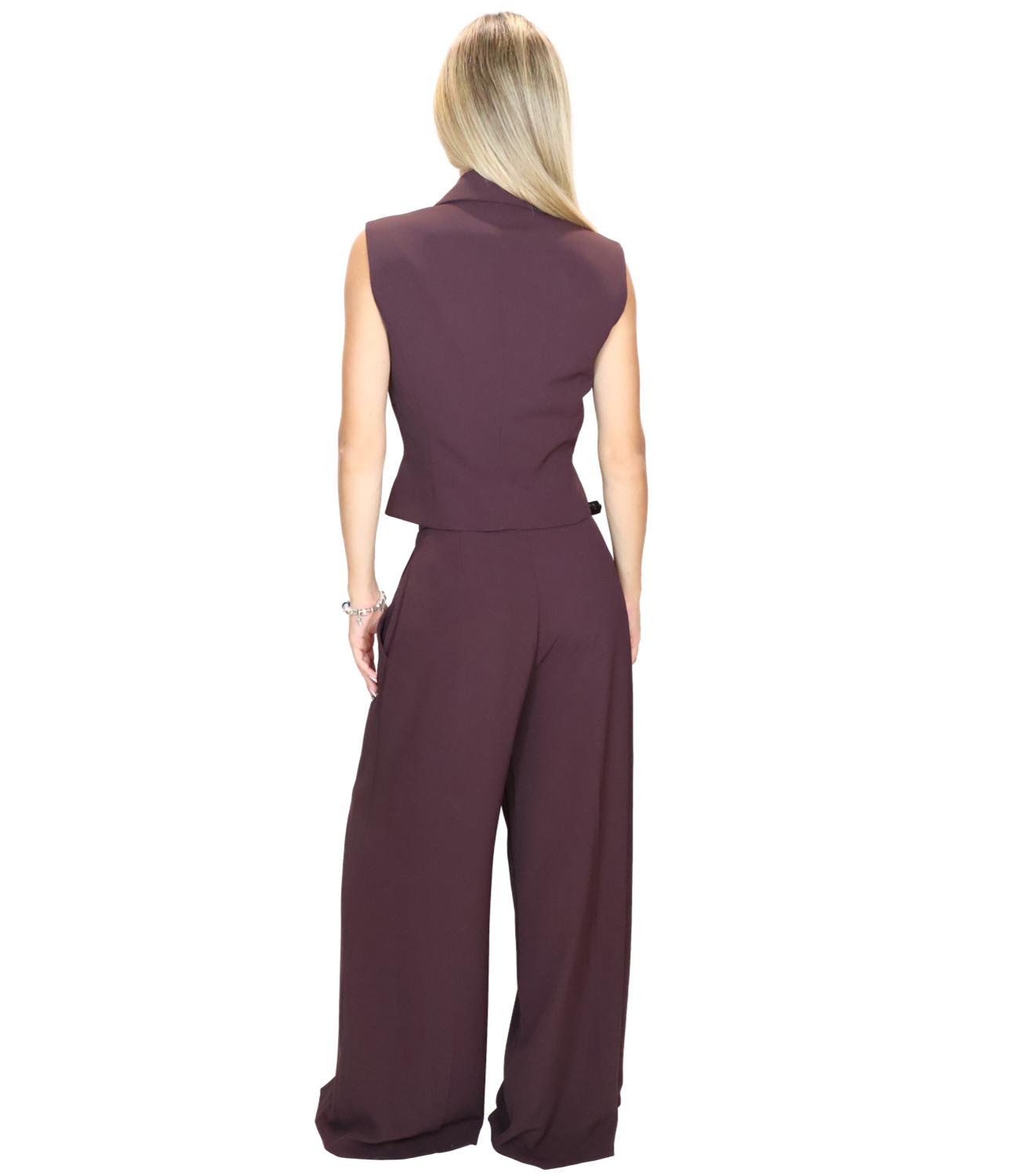 Imperial Gilet da Donna - Plum Noir - Ld77mhx