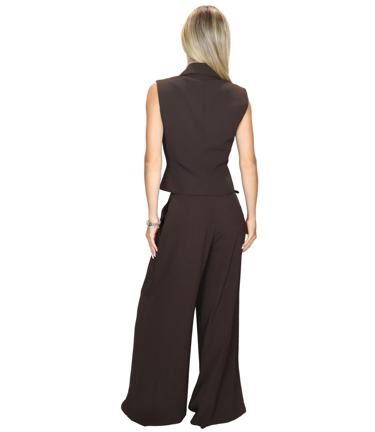 Imperial Pantalone da Donna - Dark Coffee - P7j7mhxc