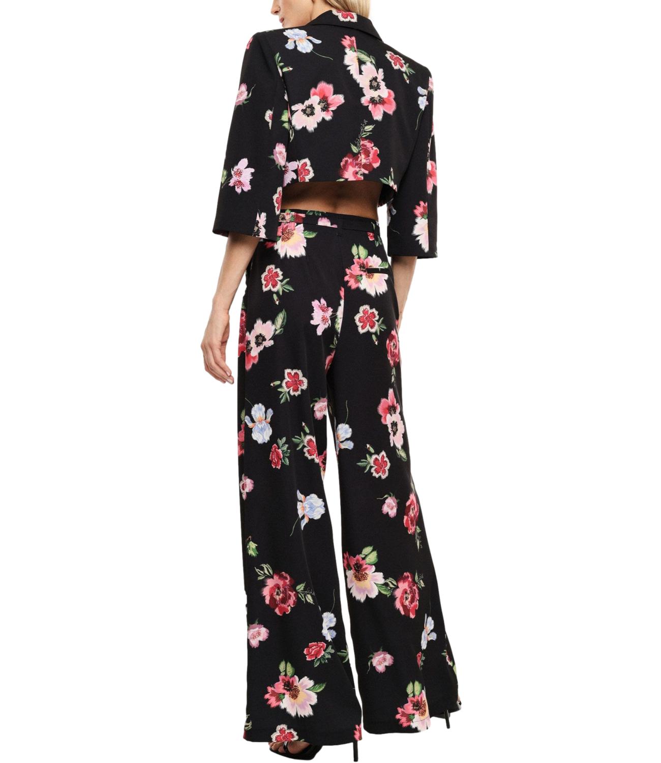 Imperial Pantalone da Donna - Nero/multicolor - P8g2mhyc