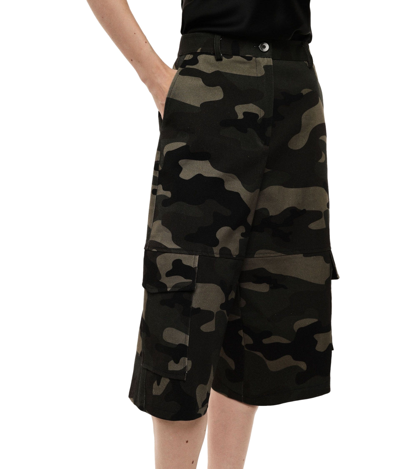 Imperial Pantalone da Donna - Militare - P8h1mto