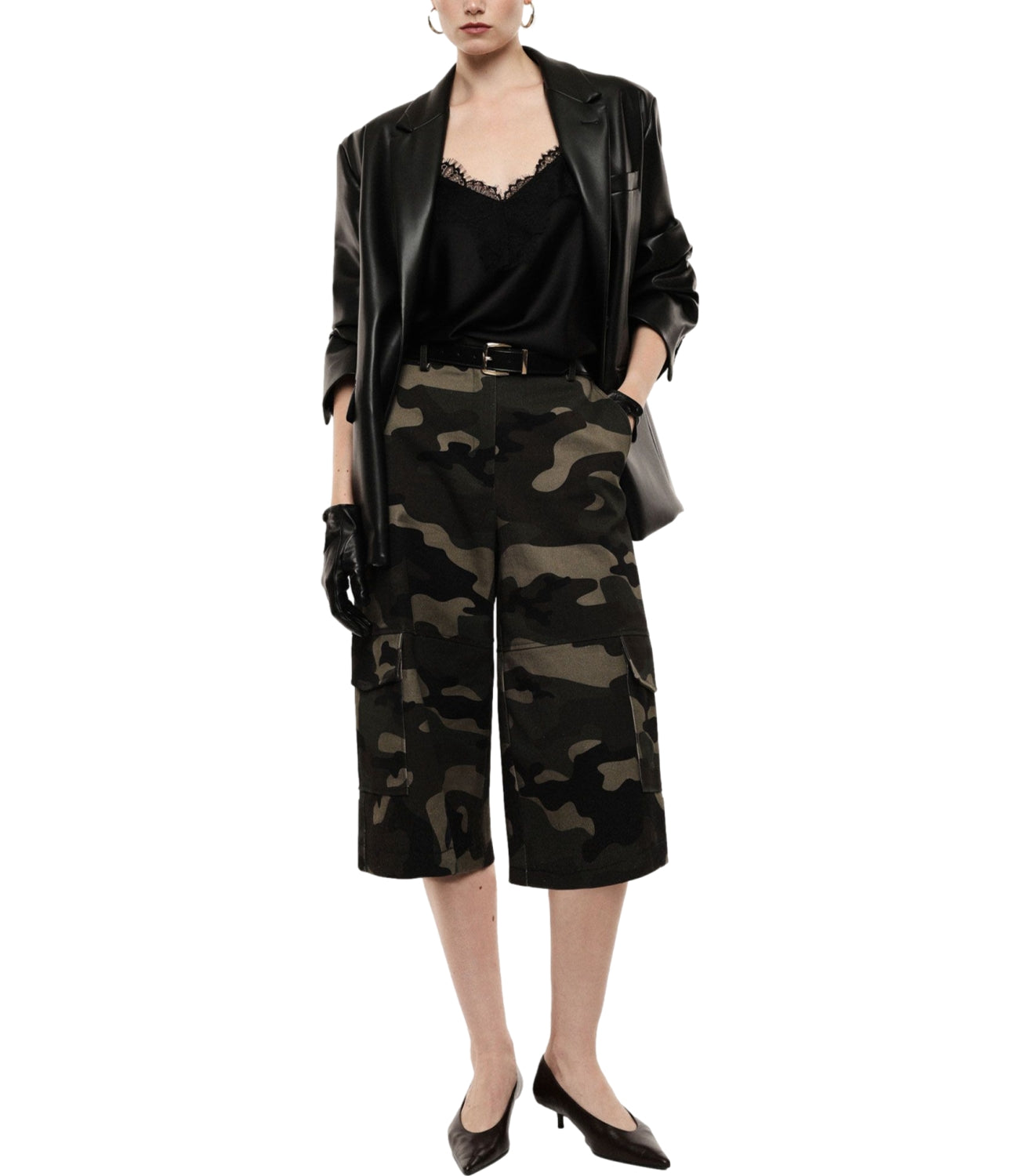 Imperial Pantalone da Donna - Militare - P8h1mto