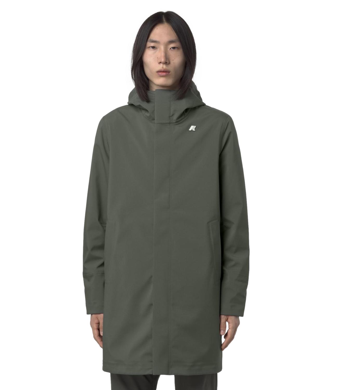 K-Way Giacca da Uomo - Green Blackish - Blue Depth - K7126ww