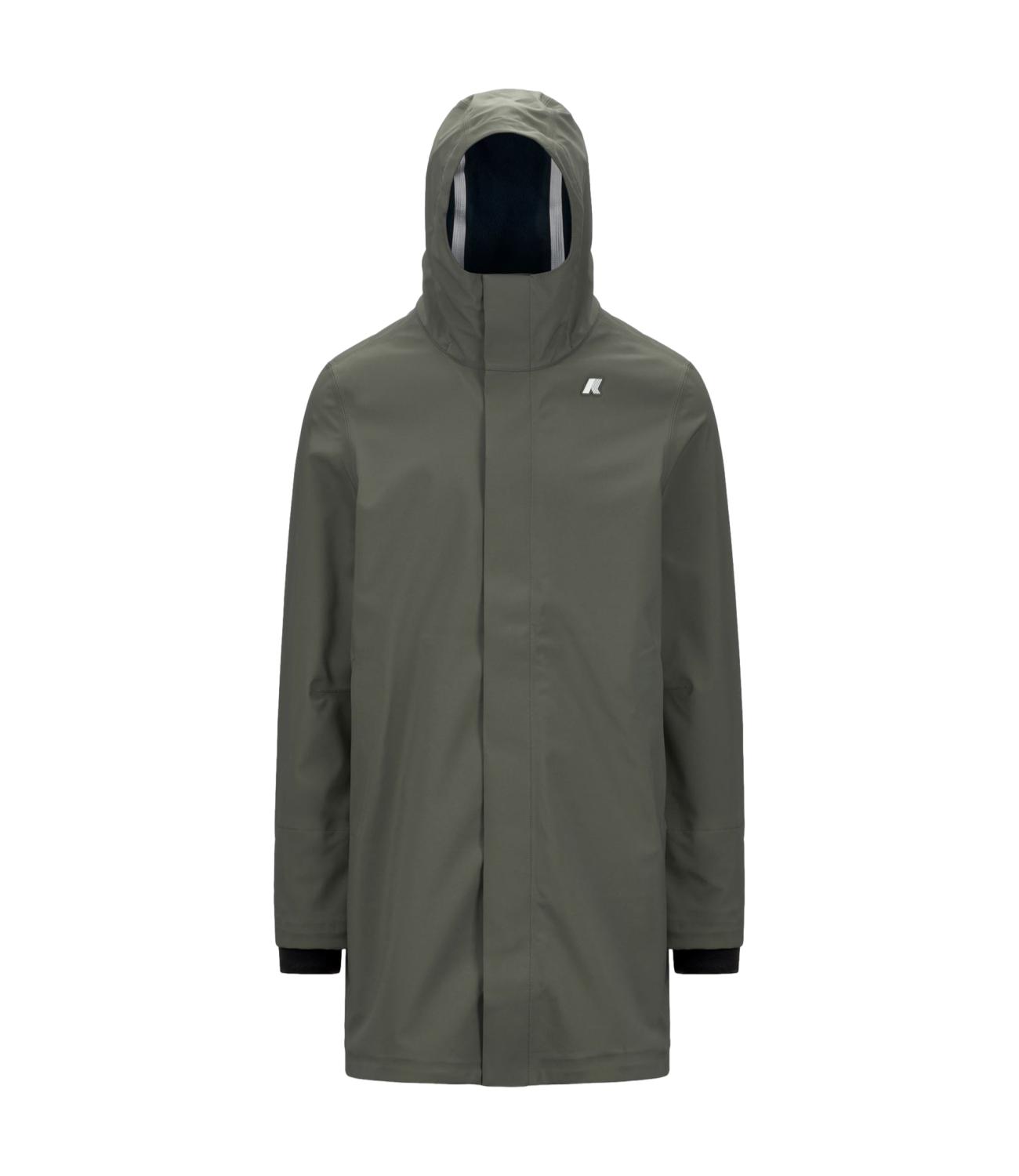 K-Way Giacca da Uomo - Green Blackish - Blue Depth - K7126ww