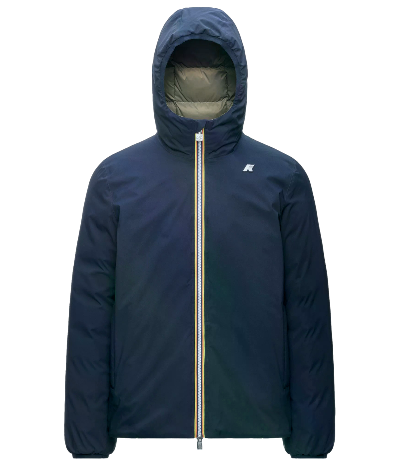 K-Way Giacca da Uomo - Blue Depth - Green Army - K8127ww