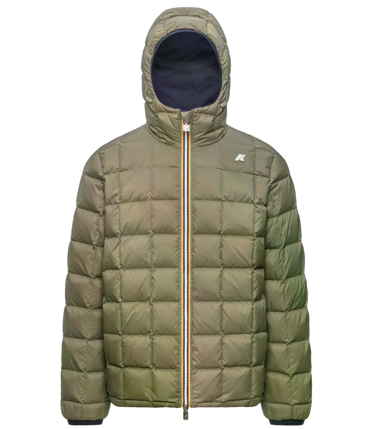 K-Way Giacca da Uomo - Blue Depth - Green Army - K8127ww