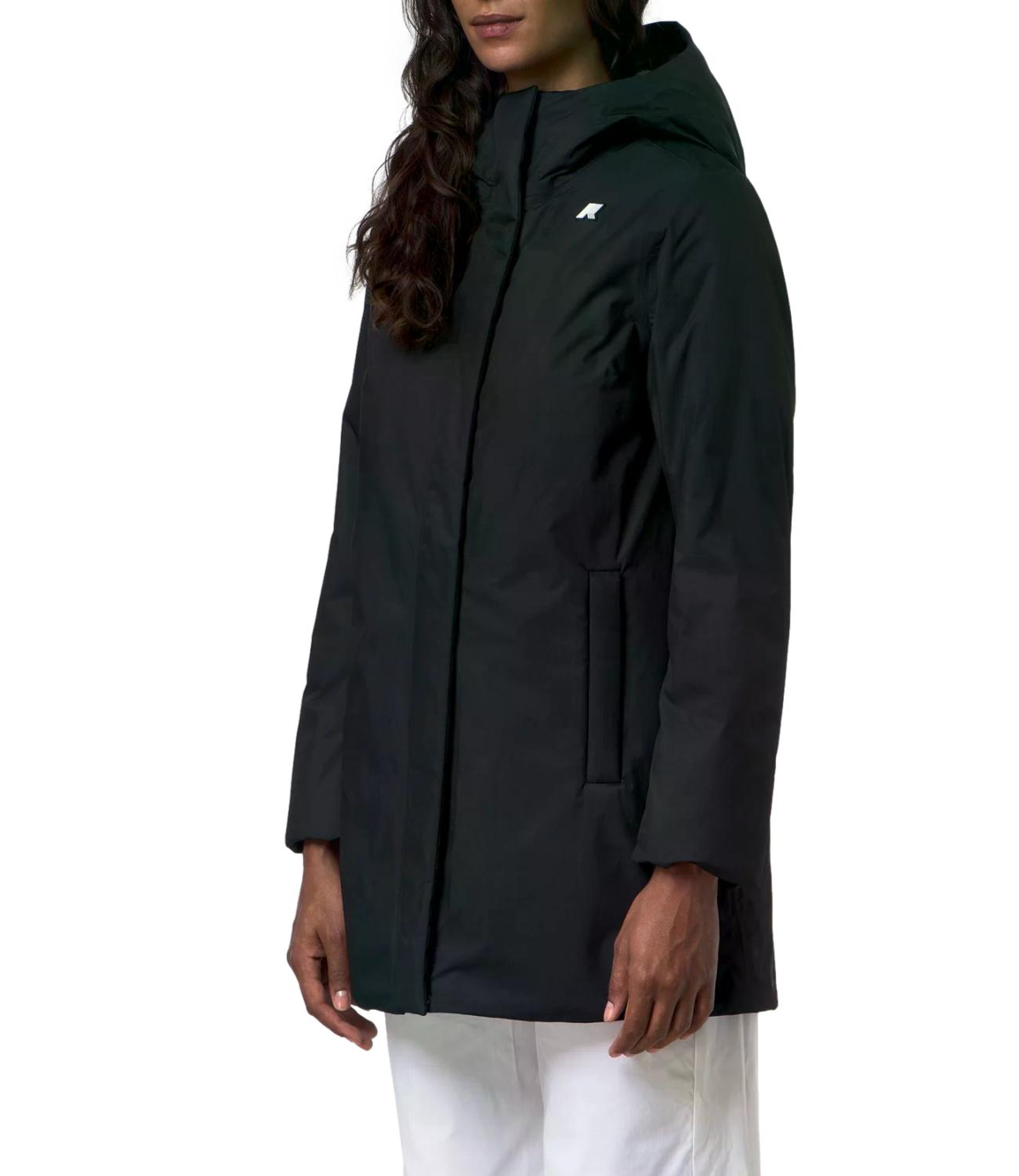 K-Way Giacca da Donna - Black Pure - Grey Warm - K8144cw