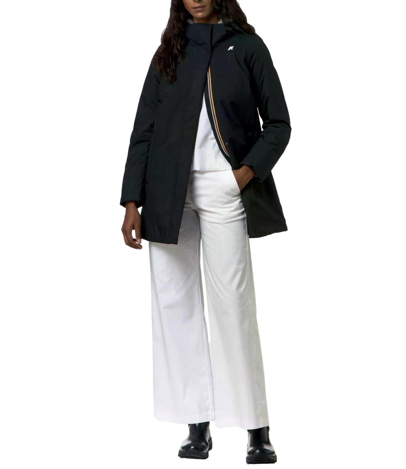 K-Way Giacca da Donna - Black Pure - Grey Warm - K8144cw