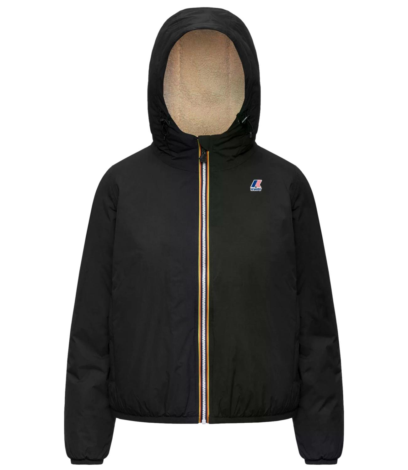 K-Way Giacca da Donna - Black Pure - K81537w