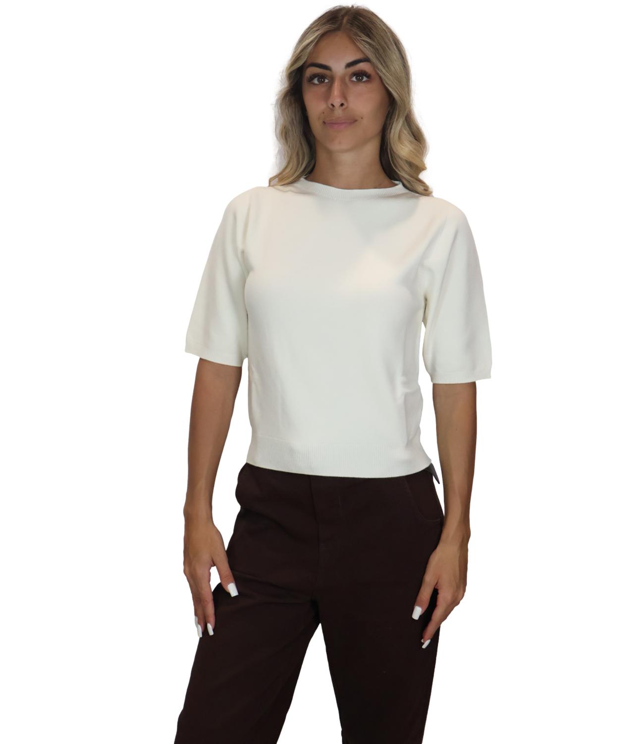 Kontatto Maglia da Donna - Panna/offwhite - 3m1704c