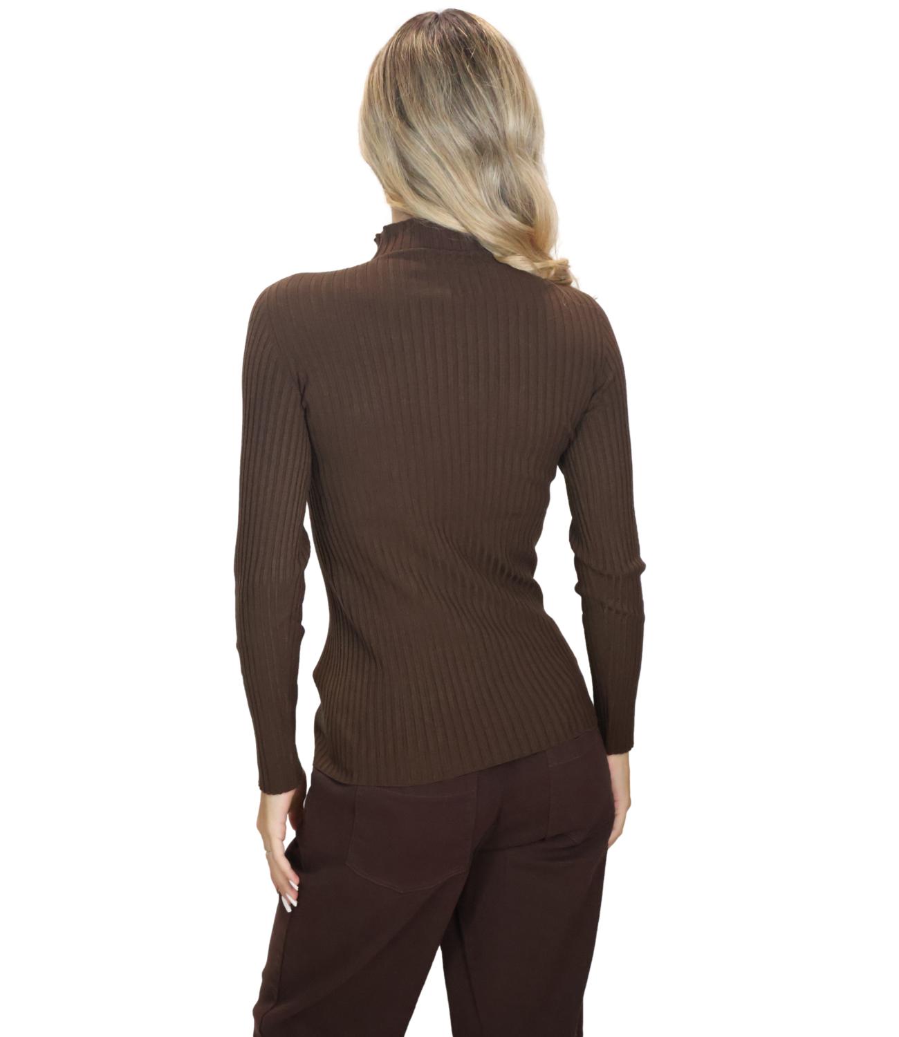 Kontatto Maglia da Donna - Moka - 3m1714c