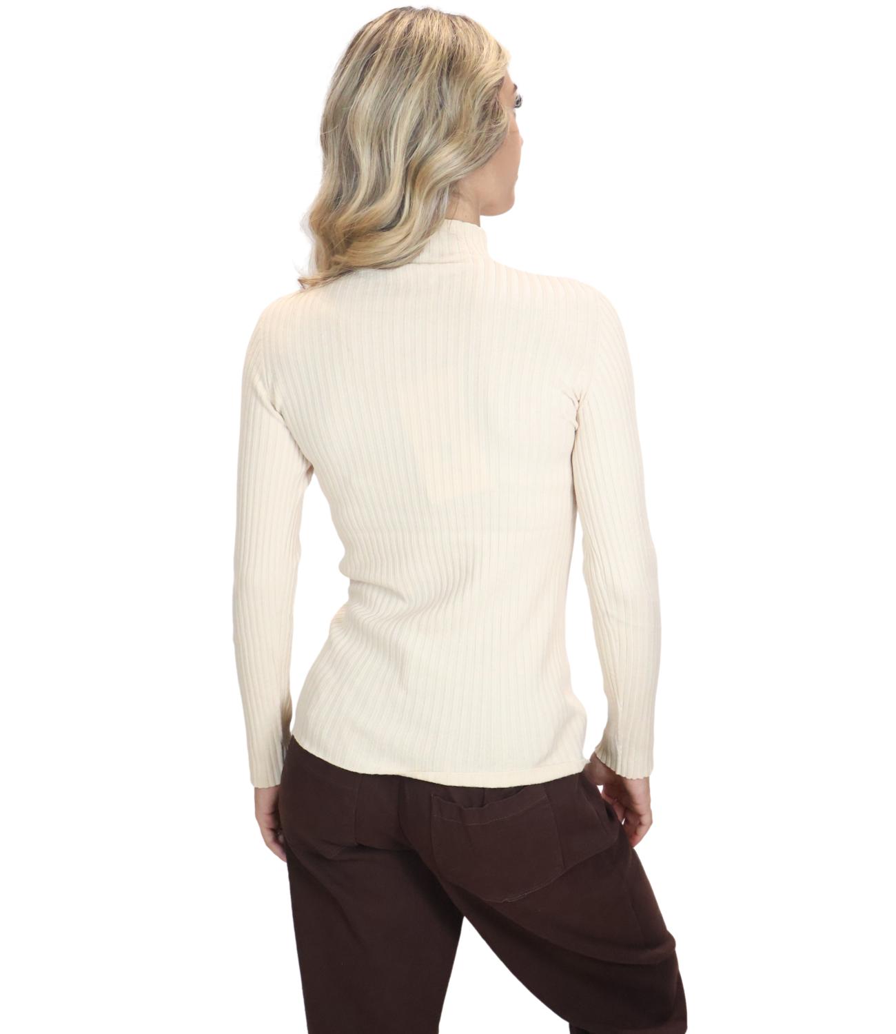 Kontatto Maglia da Donna - Talco - 3m1714c