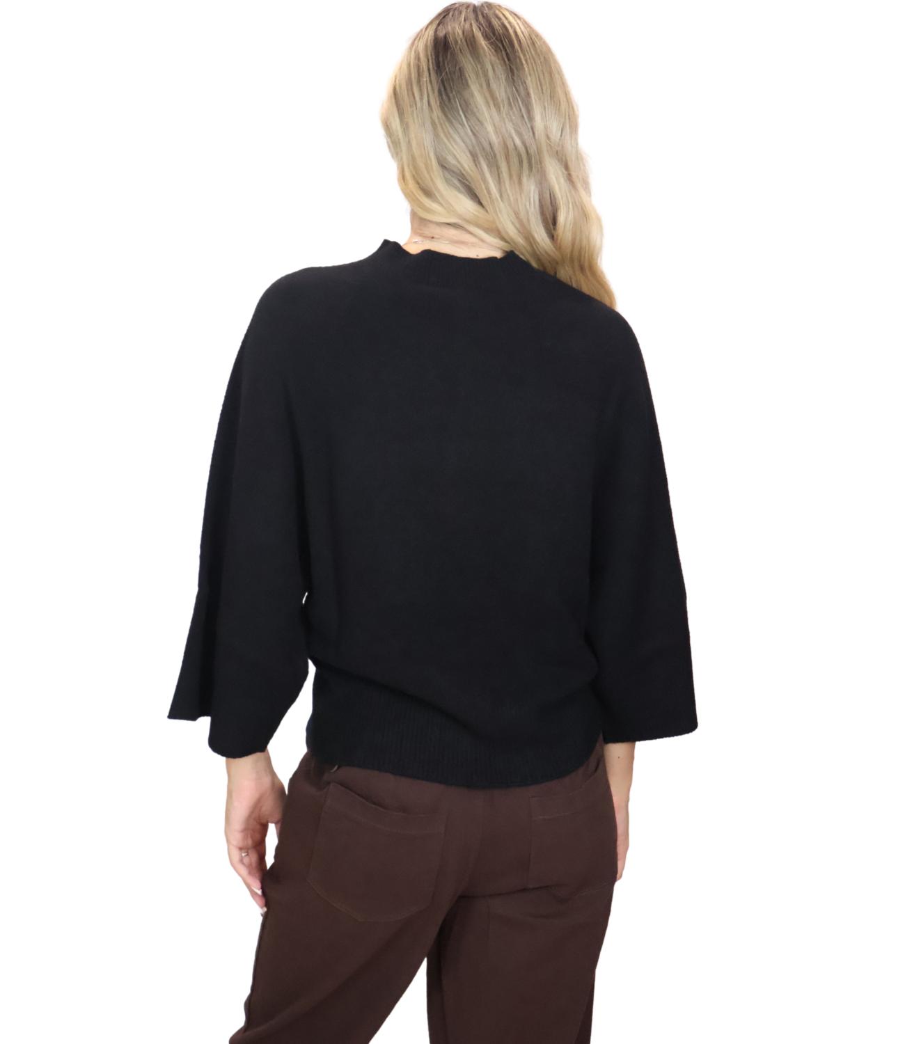 Kontatto Maglia da Donna - NerO-Black - 3m1736c