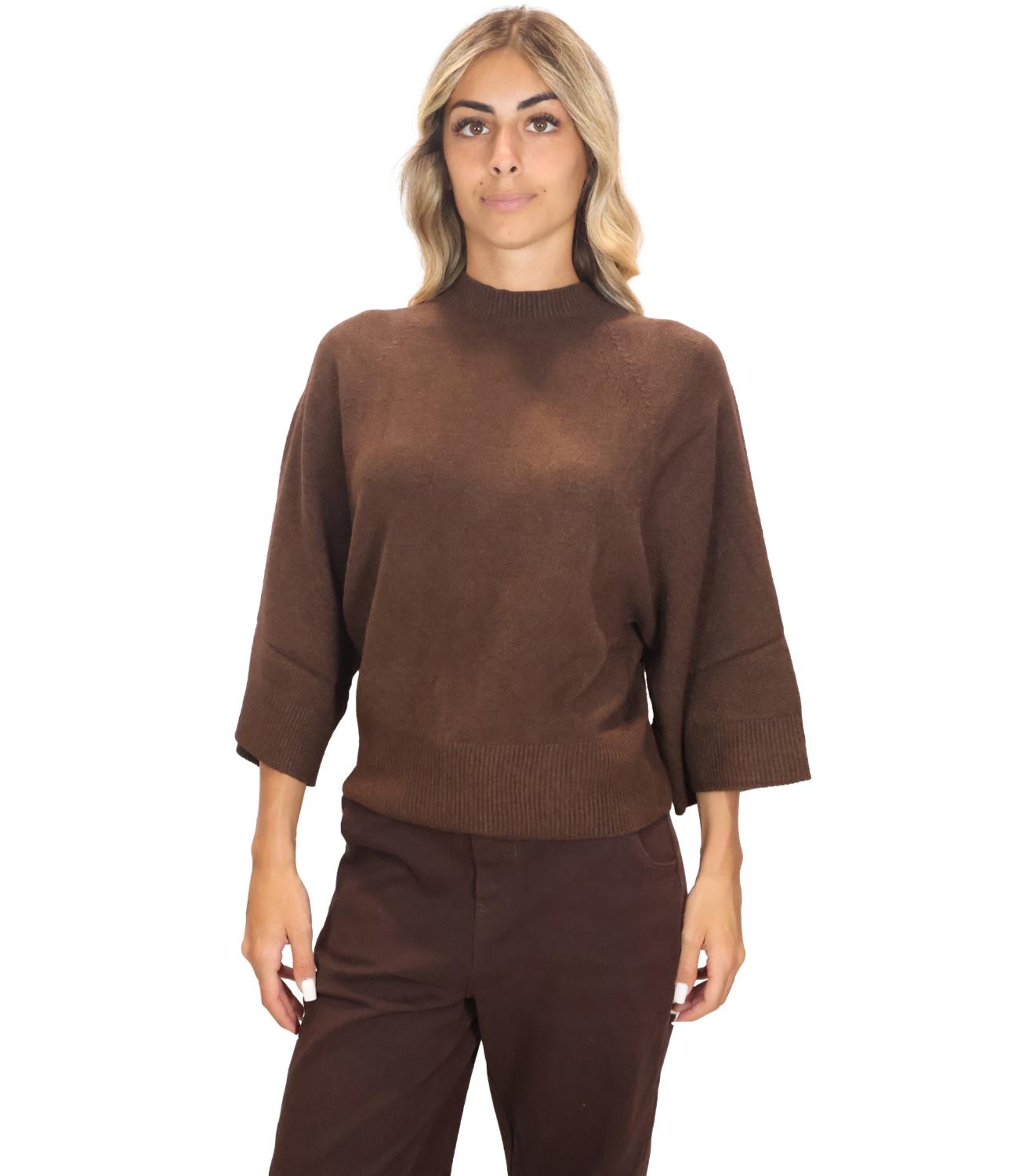 Kontatto Maglia da Donna - Moka - 3m1736c