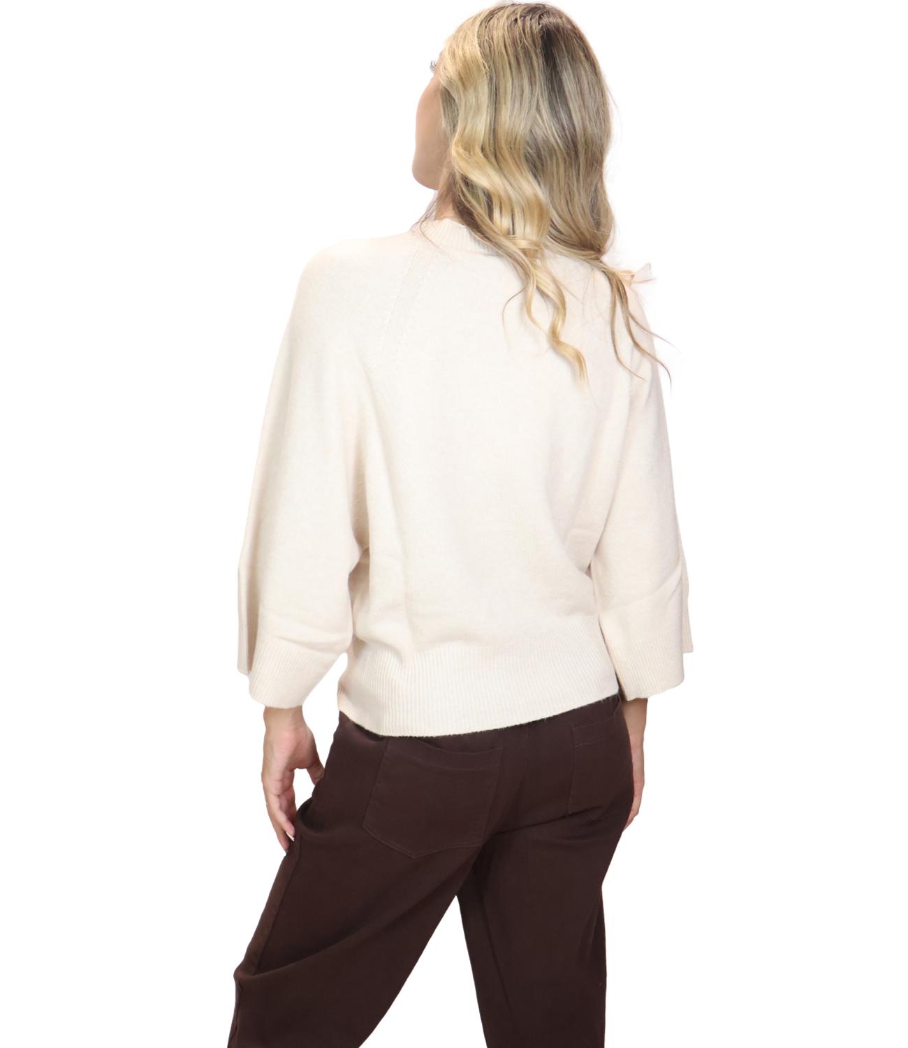 Kontatto Maglia da Donna - Beige Mel. - 3m1736c