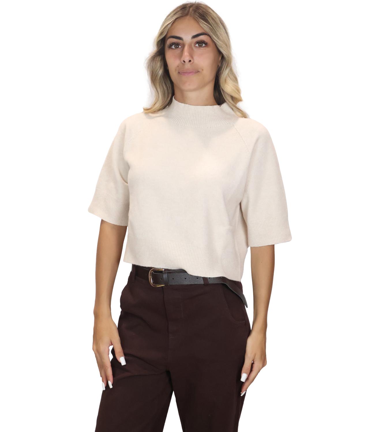 Kontatto Maglia da Donna - Beige Mel. - 3m1744c
