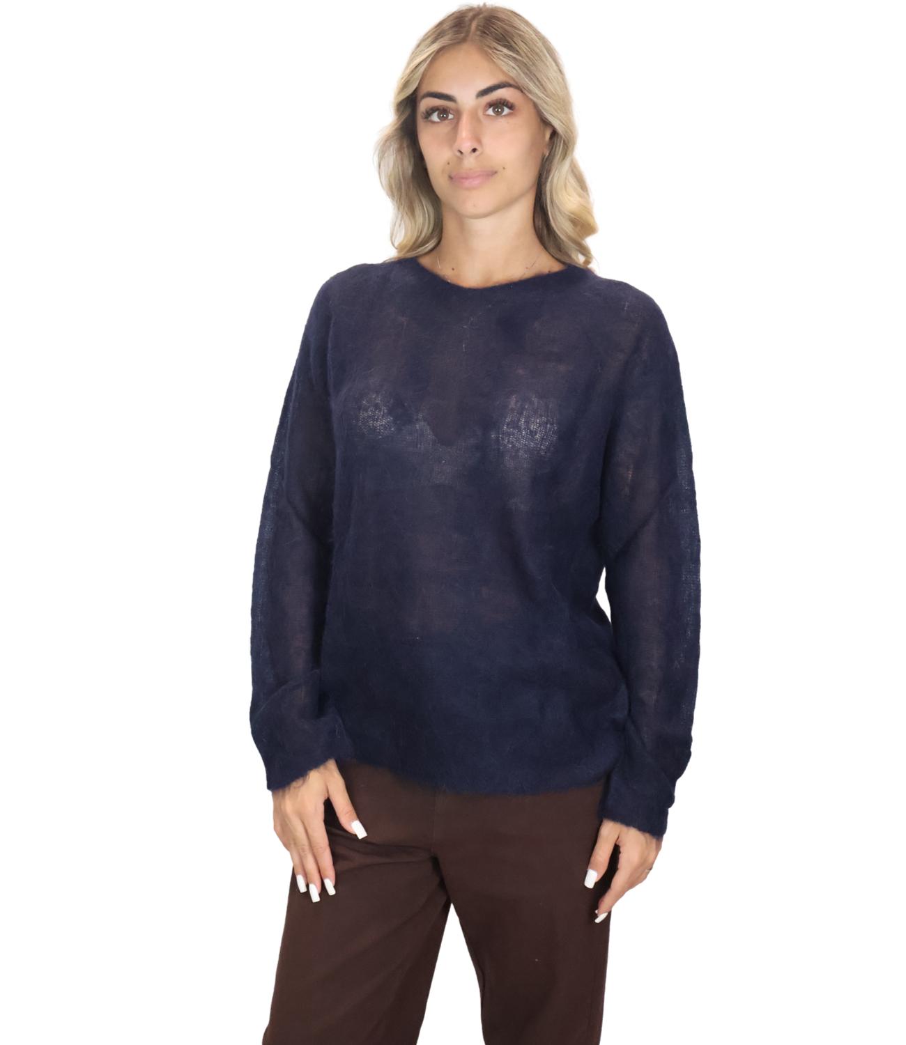 Kontatto Maglia da Donna - Navy - 3m1768c