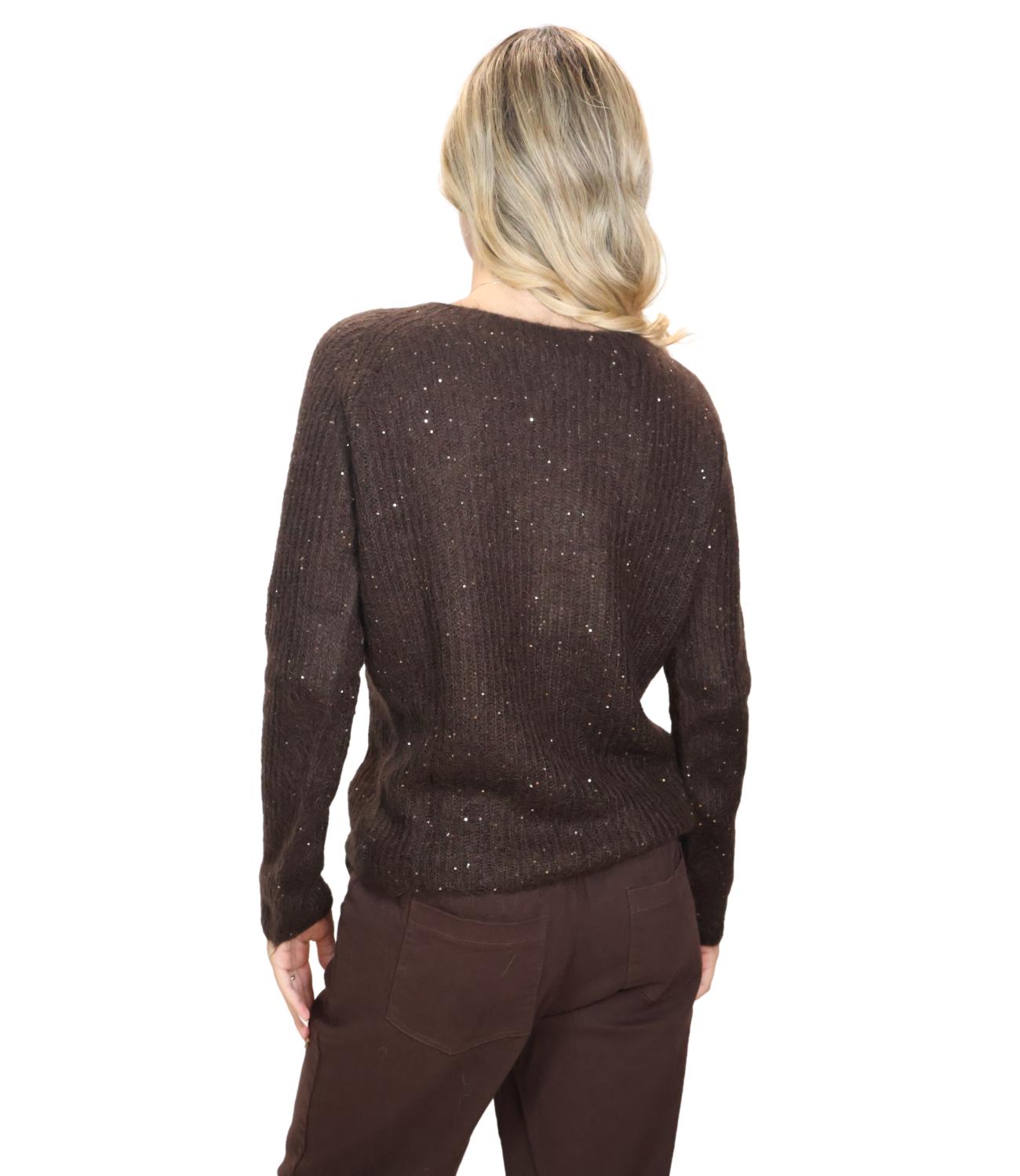 Kontatto Maglia da Donna - Moka - 3m1803c