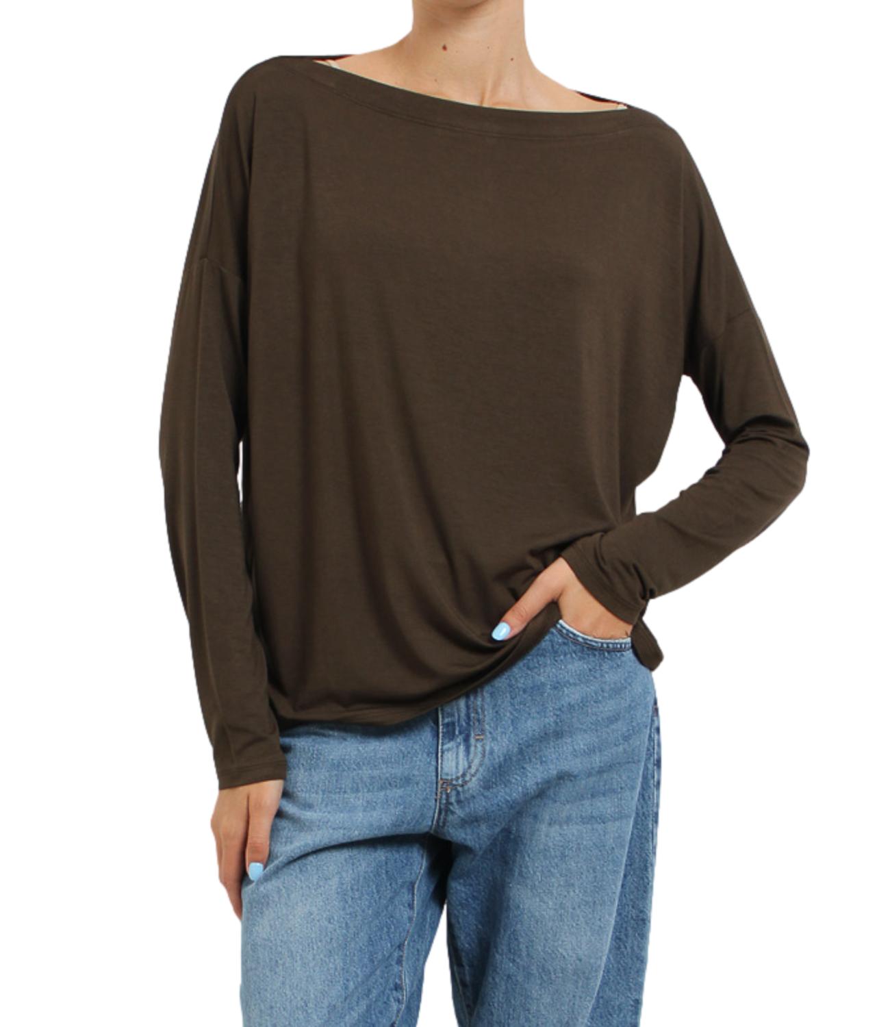 Kontatto Blusa da Donna - Moka - Mr7003c