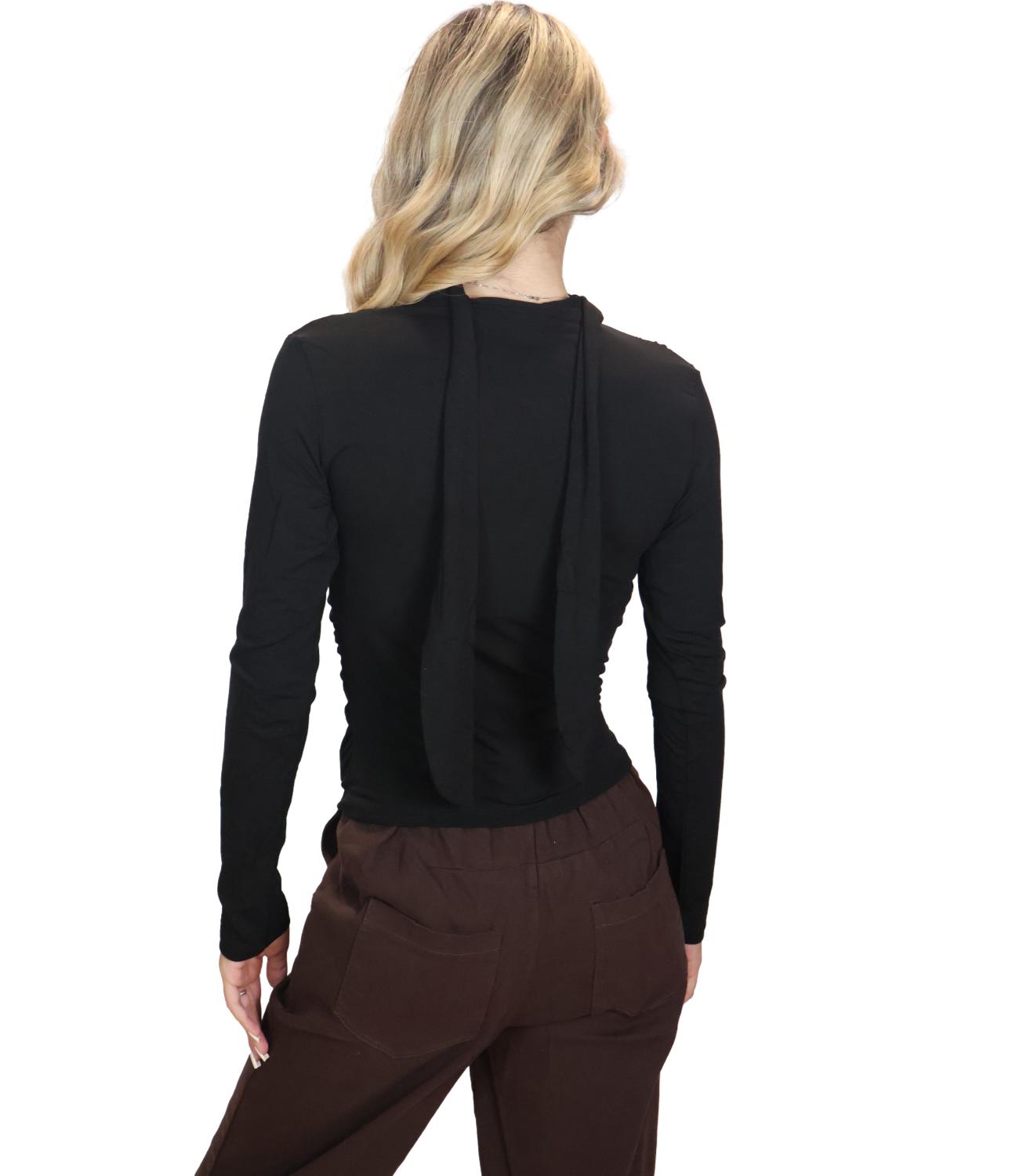Kontatto Blusa da Donna - NerO-Black - Mr7005c