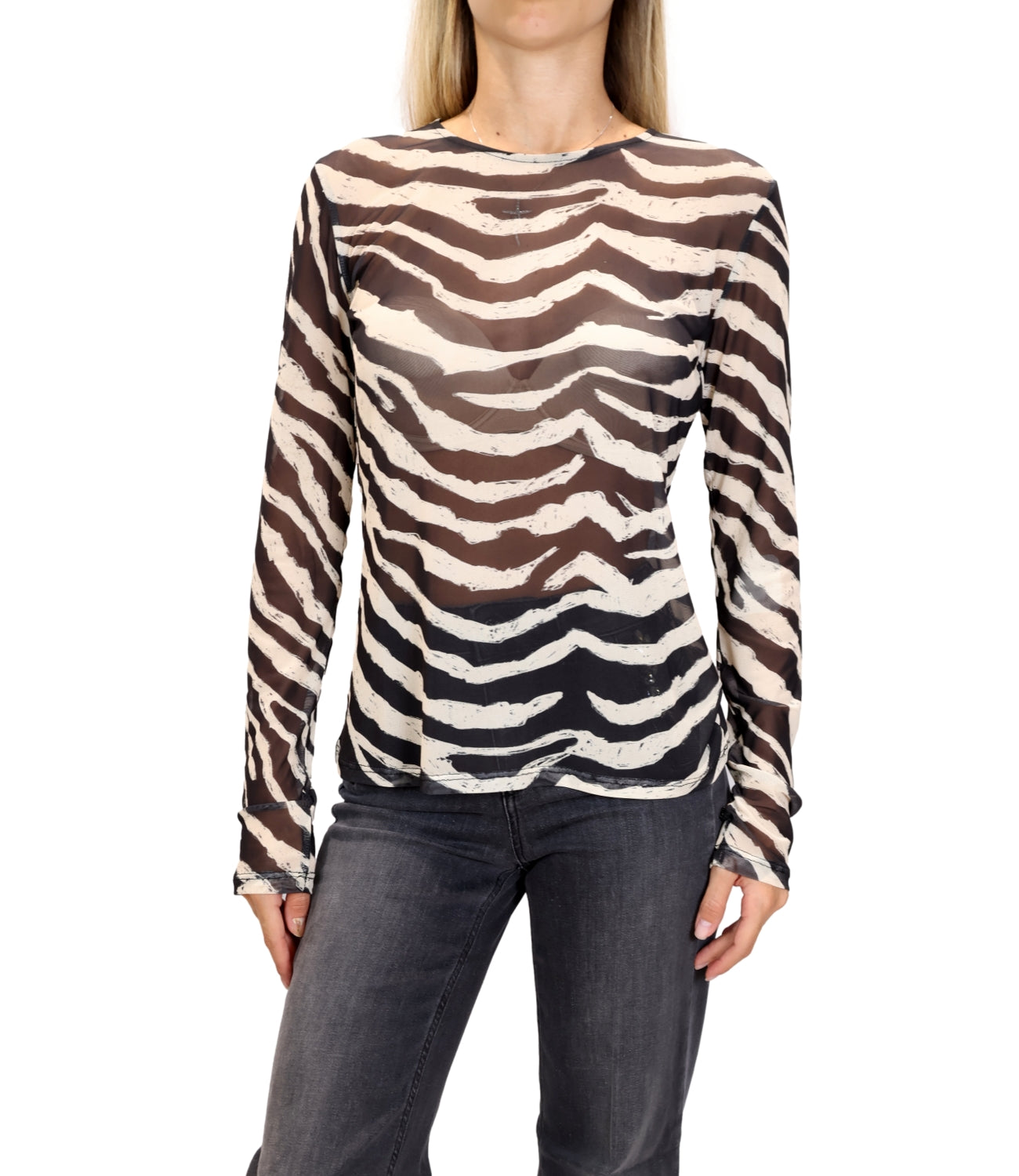 Kontatto Maglia da Donna - Zebra - Mr7033n