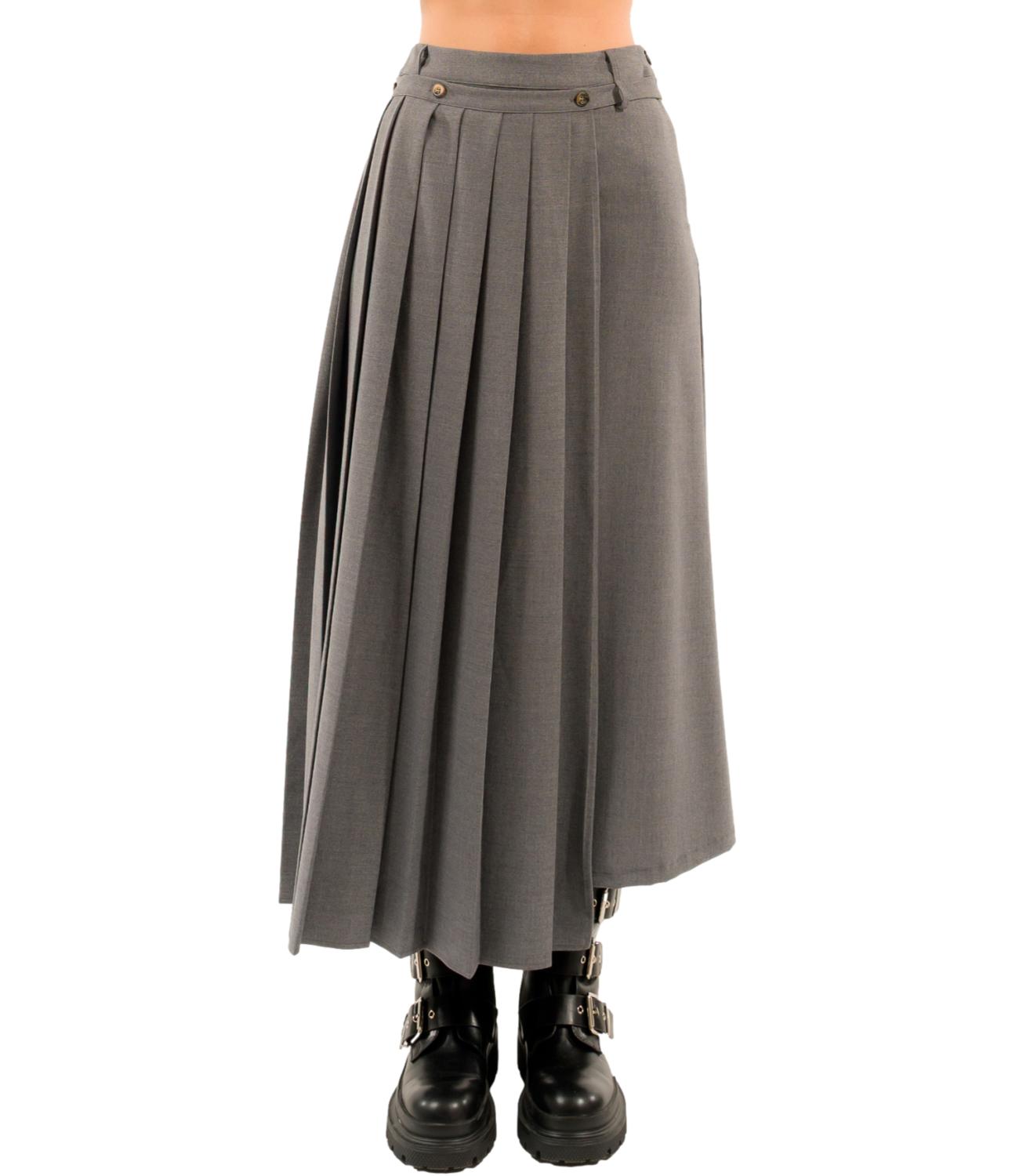 Kontatto Gonna da Donna - Grigio Mel./mel. Grey - Su801c