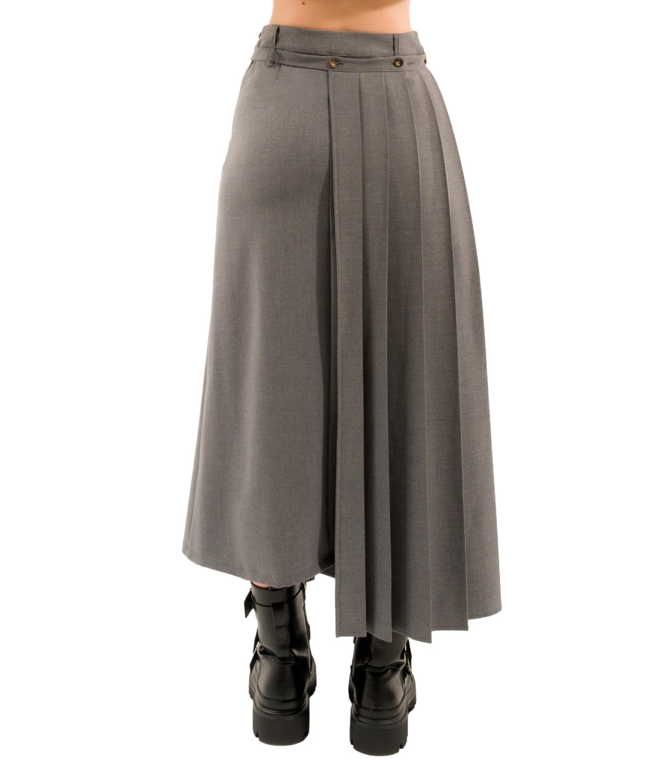 Kontatto Gonna da Donna - Grigio Mel./mel. Grey - Su801c