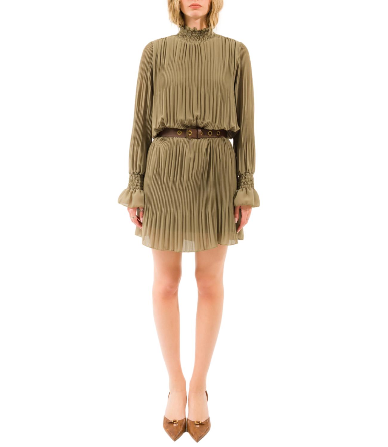 Kontatto Abito da Donna - Khaki - Su809c