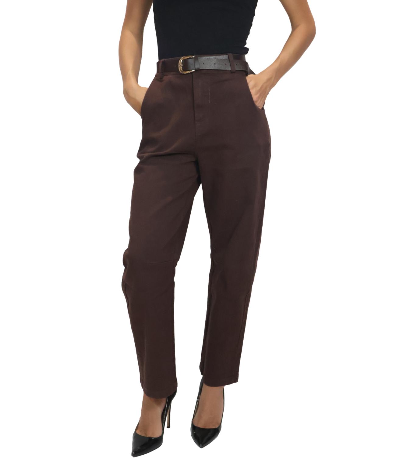 Kontatto Pantalone da Donna - Moka - Vl304c