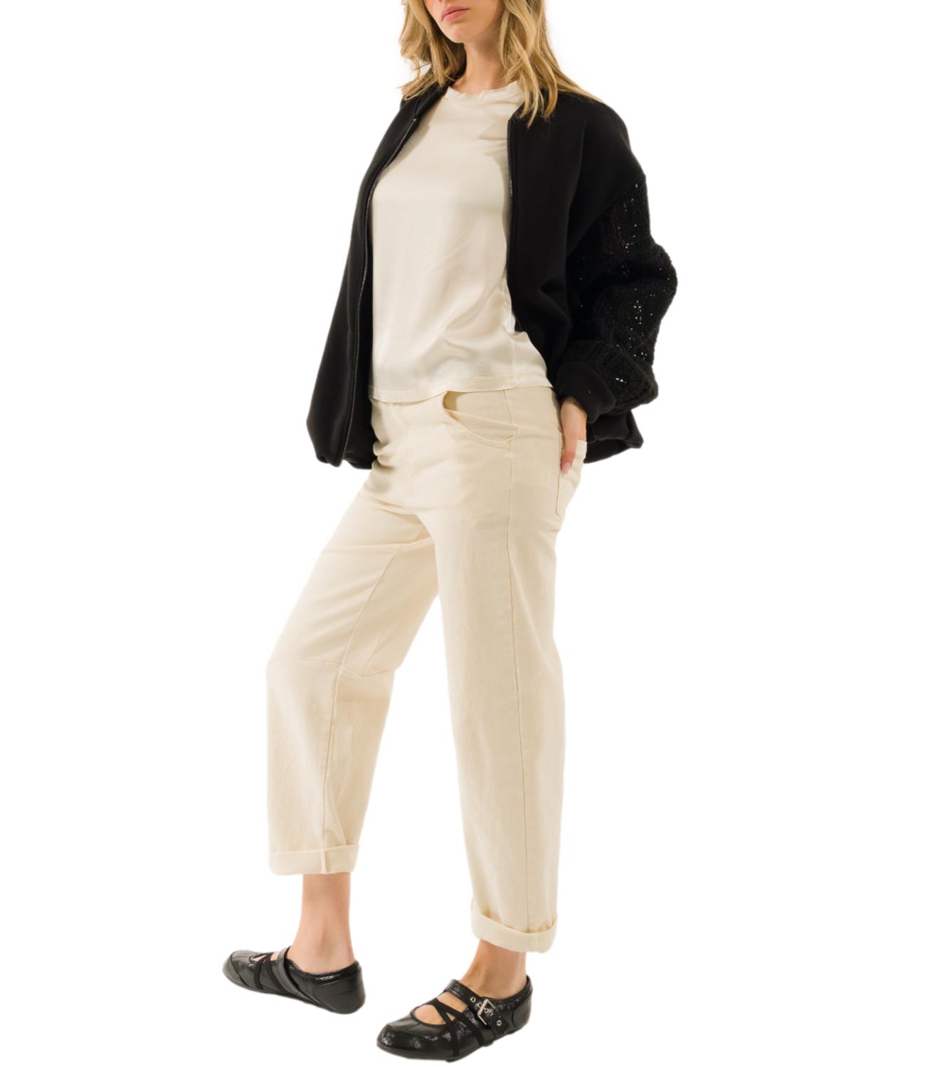 Kontatto Pantalone da Donna - Talco - Vl304c