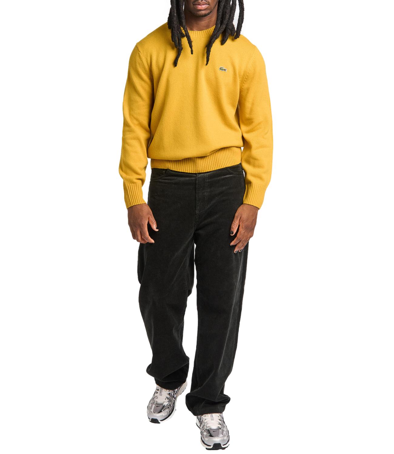 Lacoste Pullover da Uomo - Giallo - Ah2916