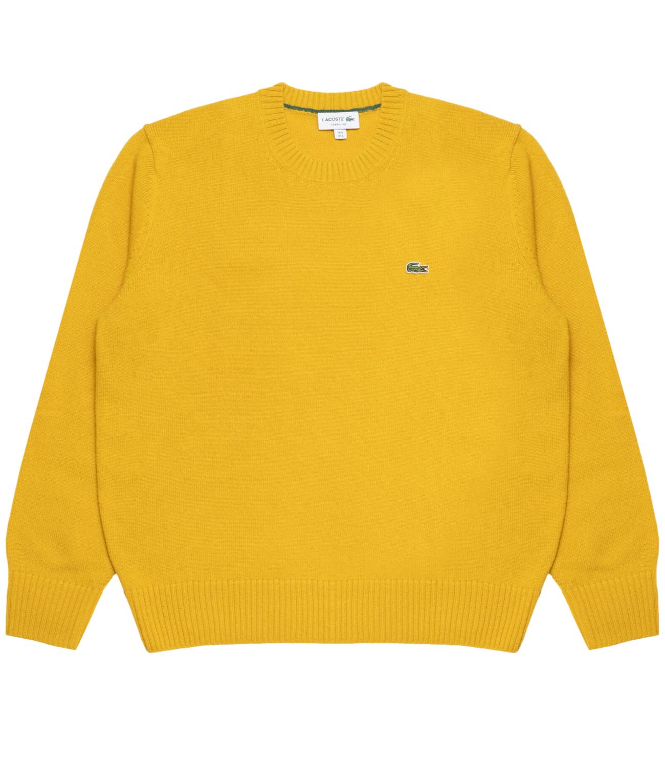 Lacoste Pullover da Uomo - Giallo - Ah2916