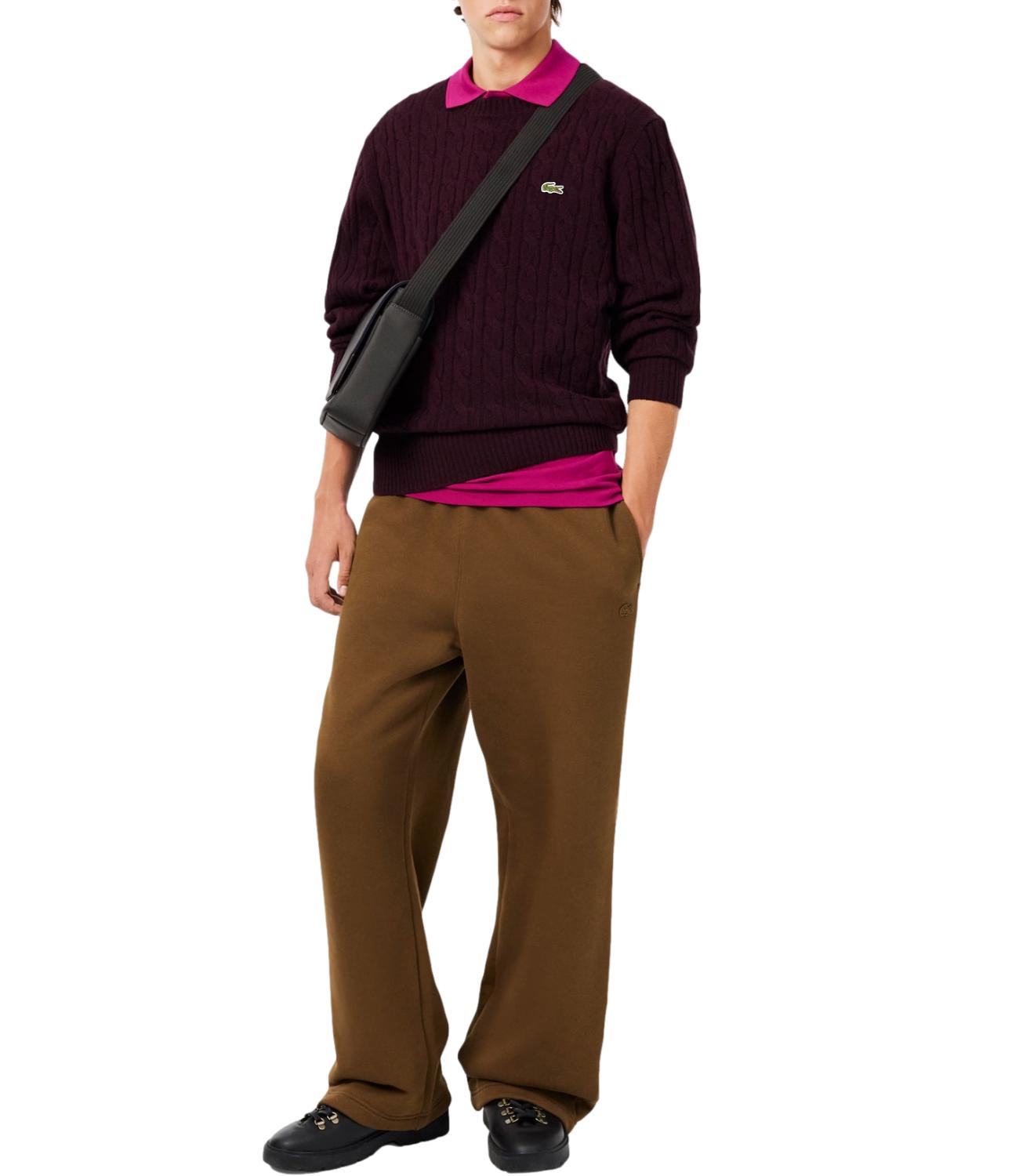 Lacoste Pullover da Uomo - Burgundy - Ah2924