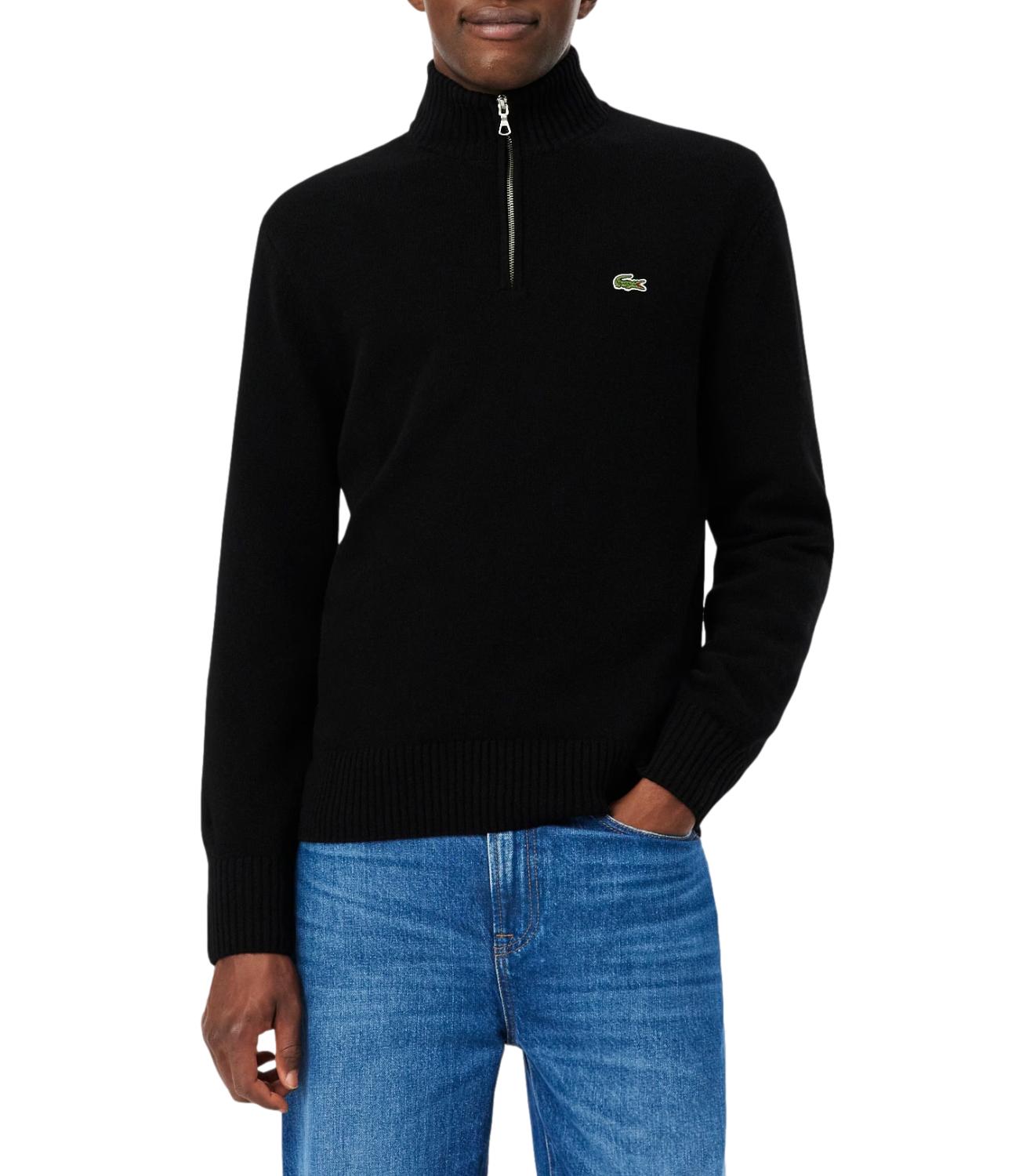 Lacoste Pullover da Uomo - Nero - Ah3052
