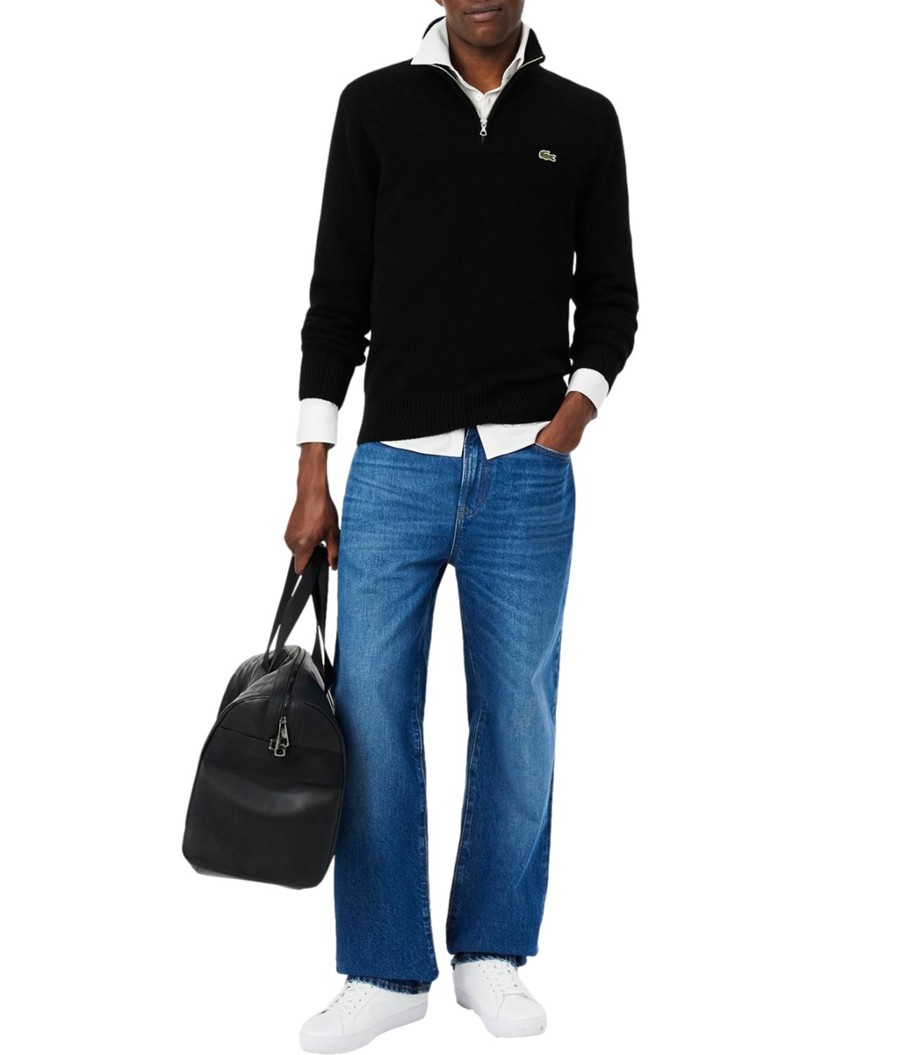 Lacoste Pullover da Uomo - Nero - Ah3052