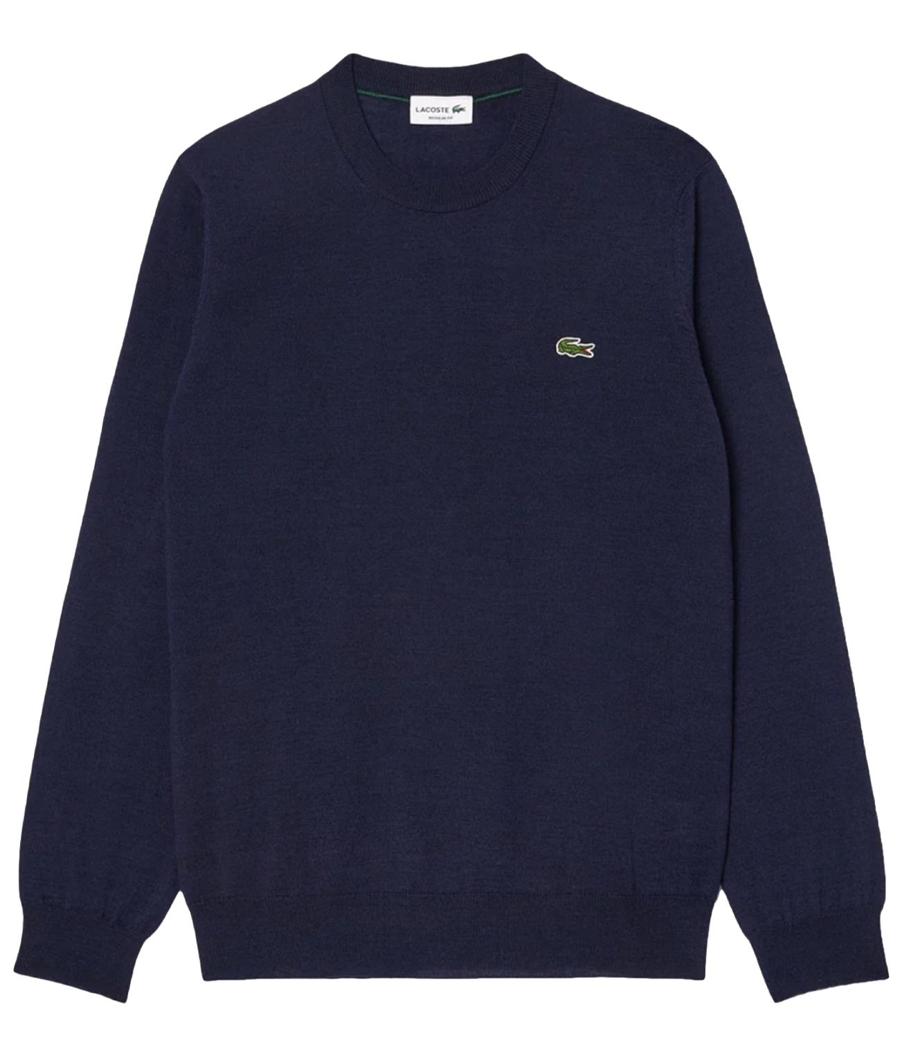 Lacoste Pullover da Uomo - Blu - Ah3225