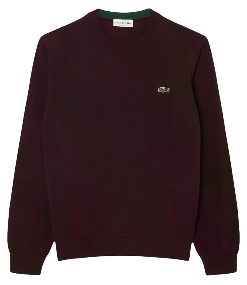 Lacoste Pullover da Uomo - Burgundy - Ah3225