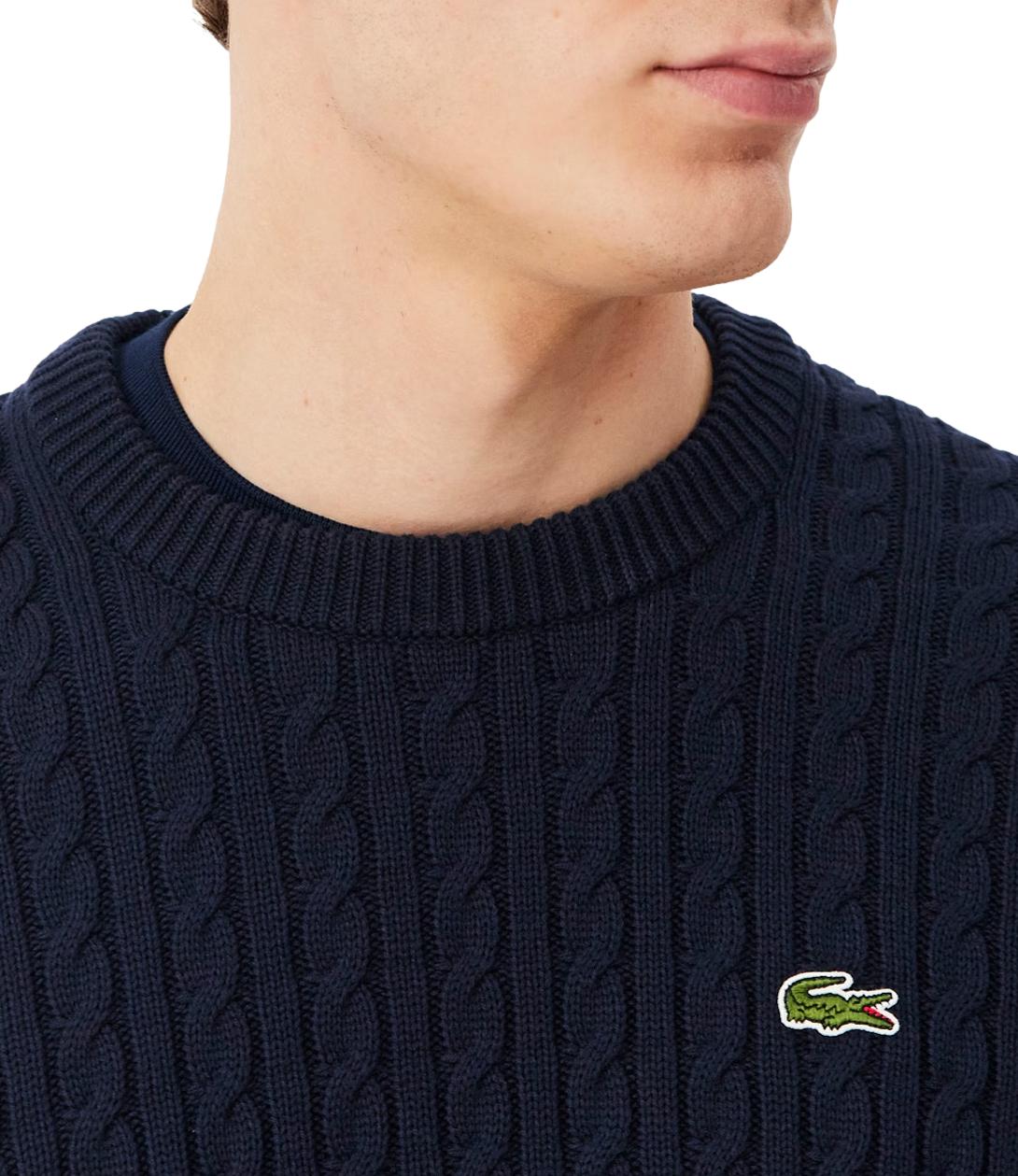 Lacoste Pullover da Uomo - Blu - Ah7627