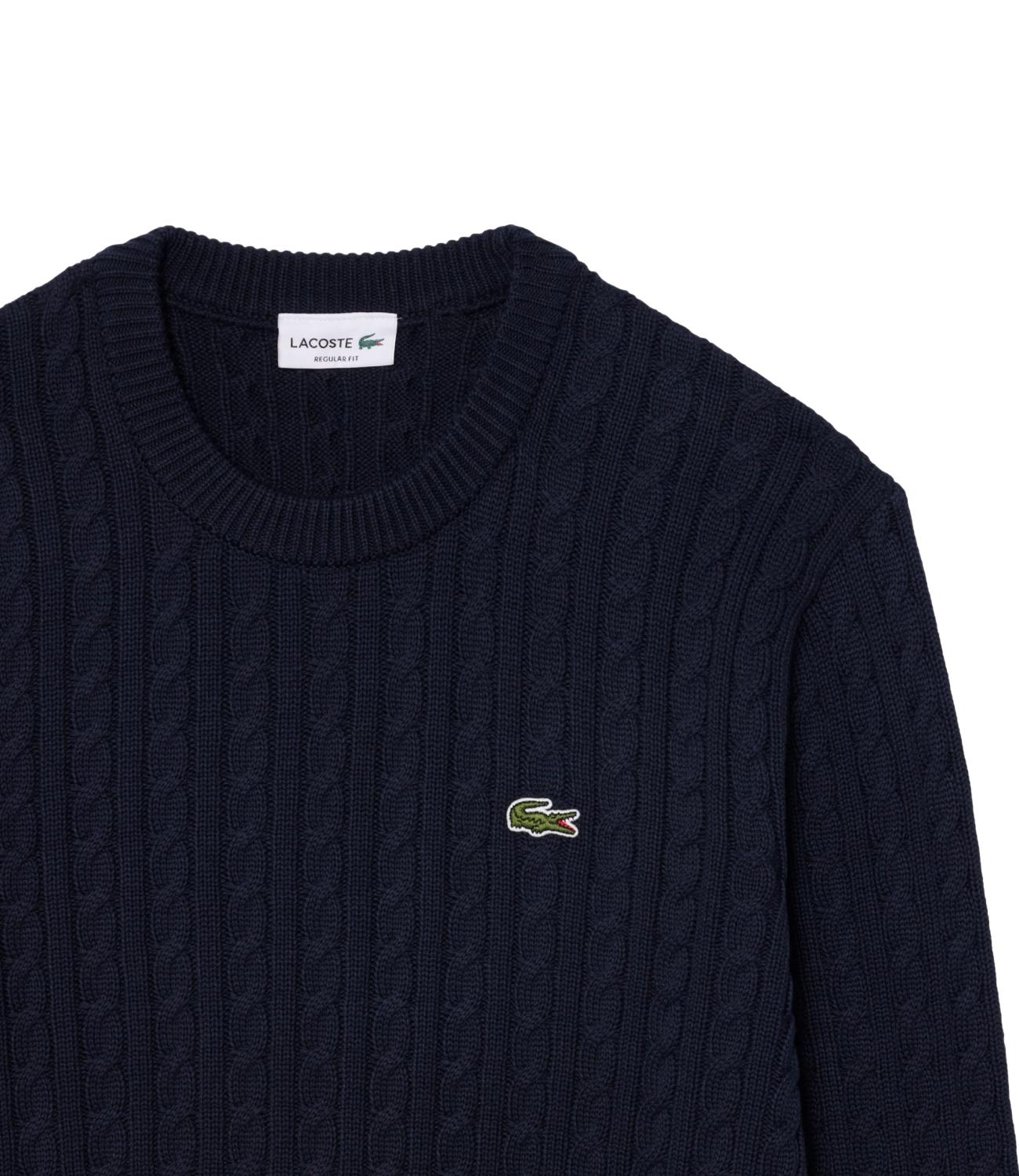 Lacoste Pullover da Uomo - Blu - Ah7627