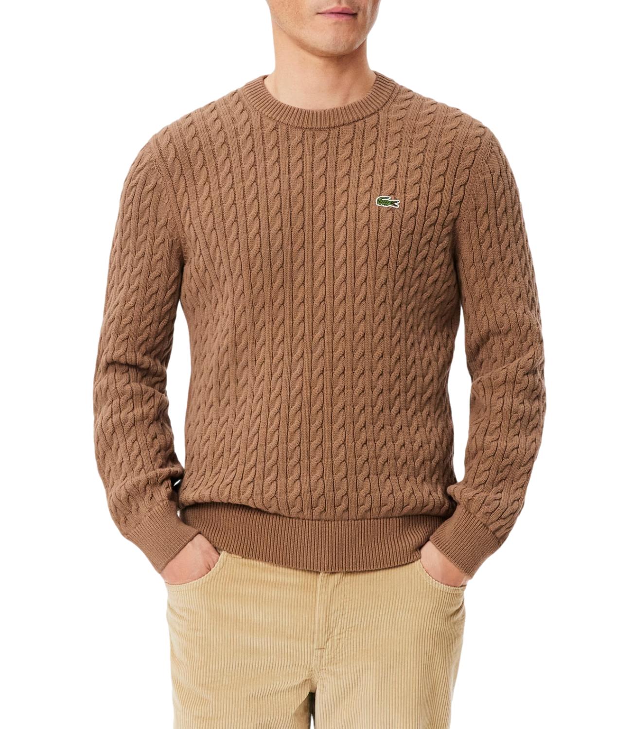 Lacoste Pullover da Uomo - Biscotto - Ah7627