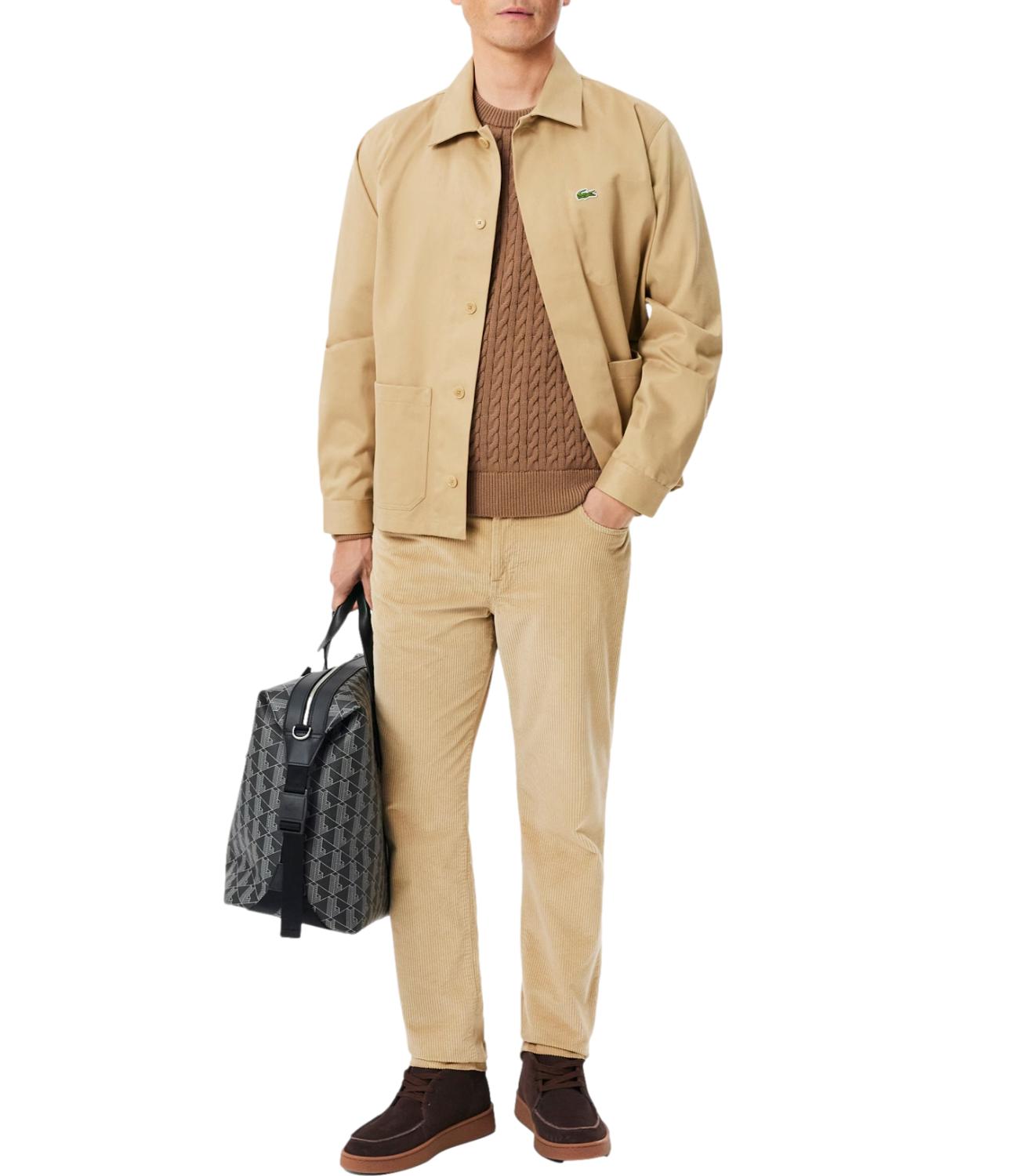 Lacoste Pullover da Uomo - Biscotto - Ah7627