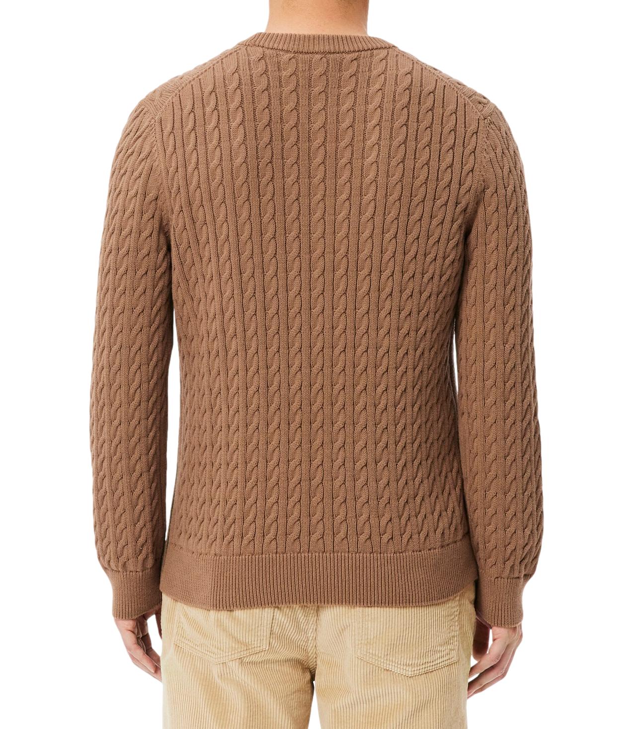 Lacoste Pullover da Uomo - Biscotto - Ah7627