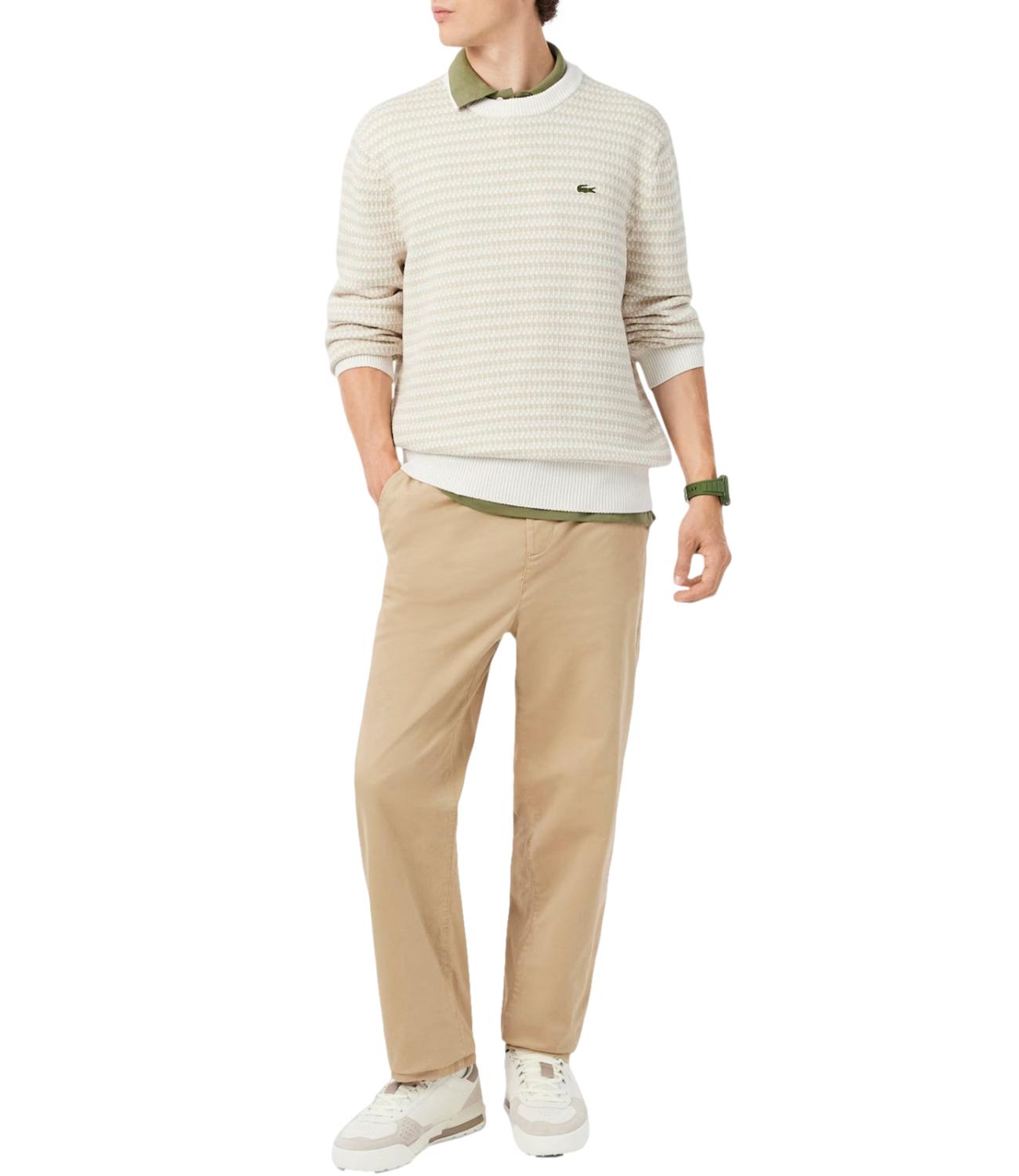 Lacoste Pullover da Uomo - Beige - Ah8569