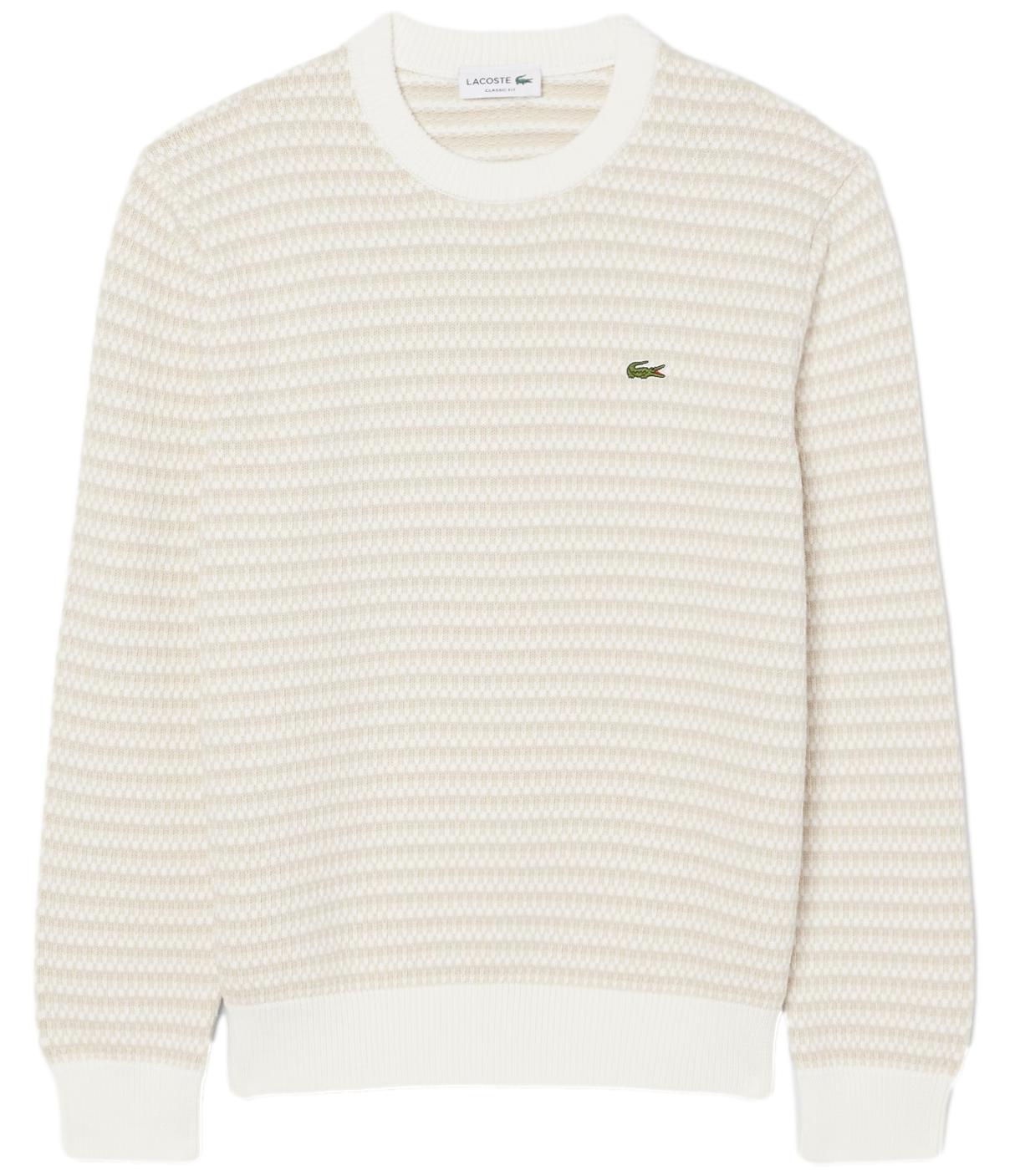 Lacoste Pullover da Uomo - Beige - Ah8569