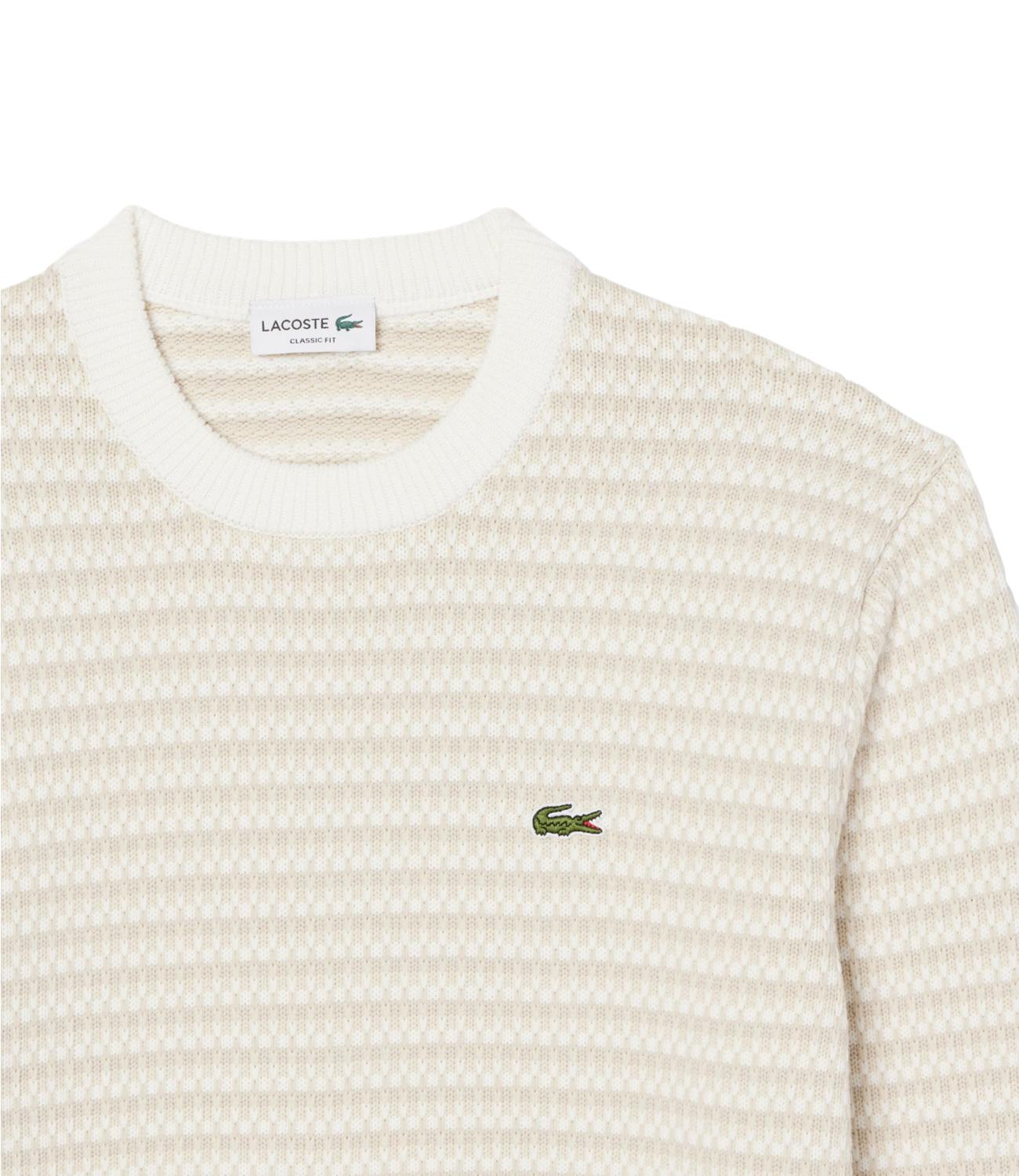 Lacoste Pullover da Uomo - Beige - Ah8569
